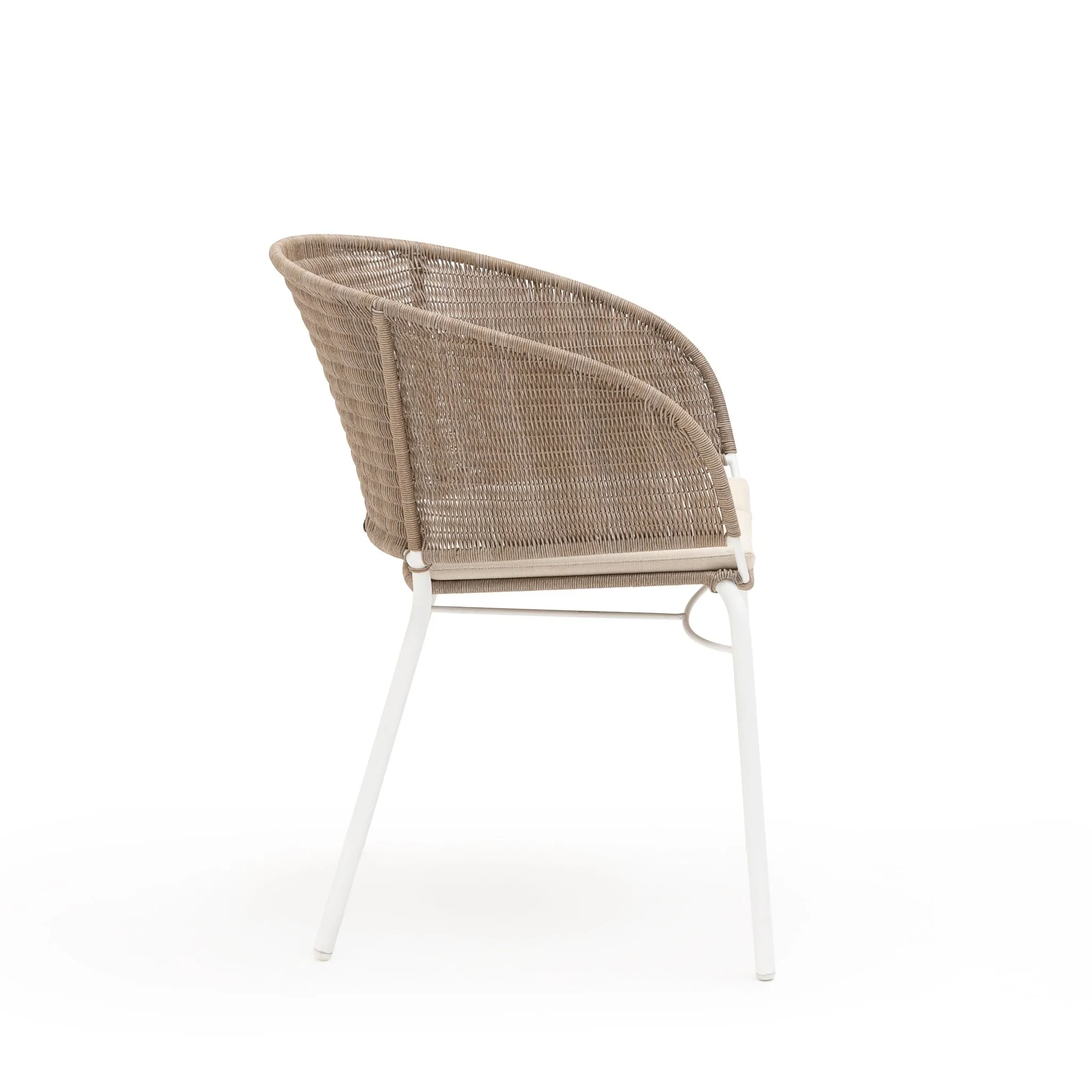Gaia Dining Armchair - Linen - Image 3