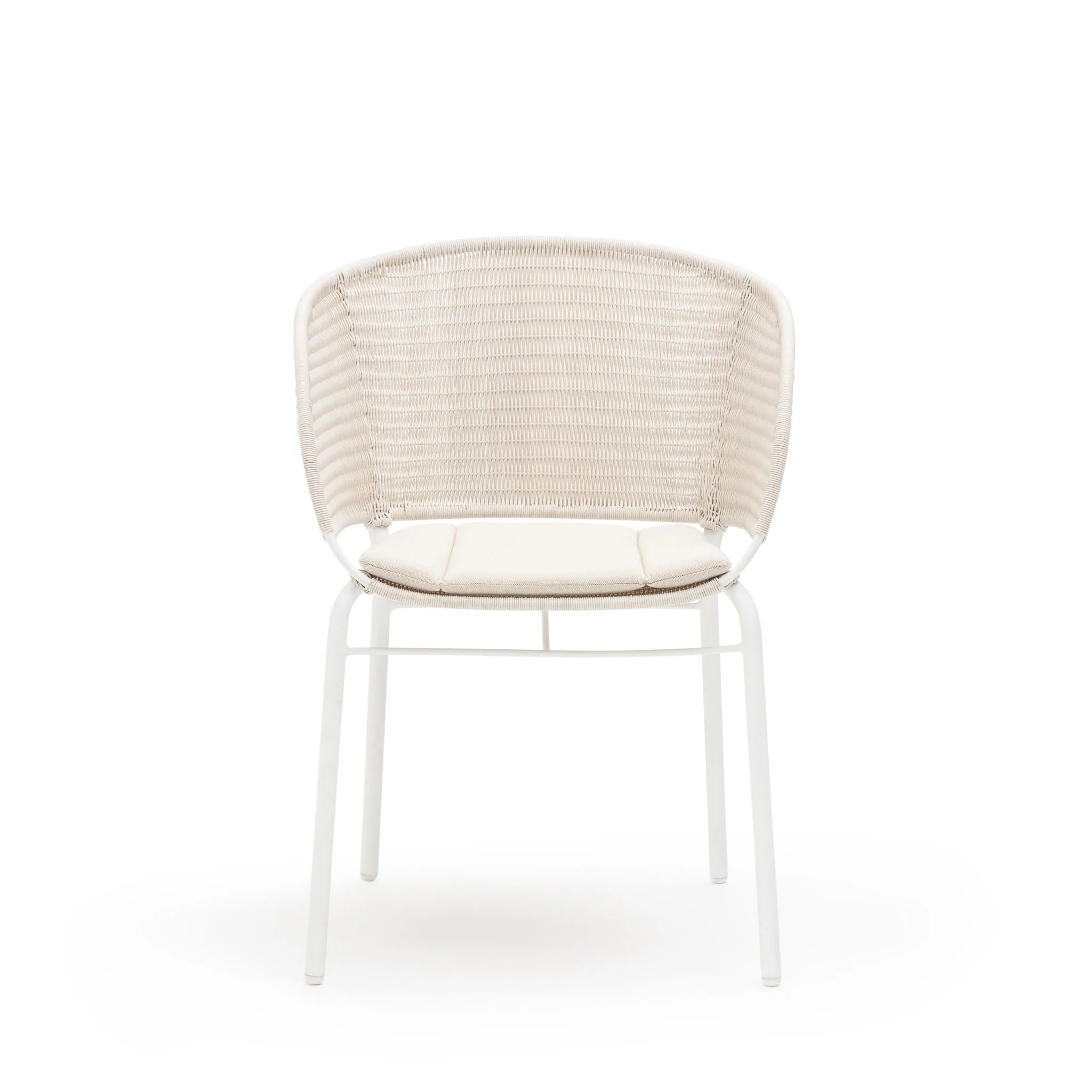 Gaia Dining Armchair - Stonewhite - Image 2