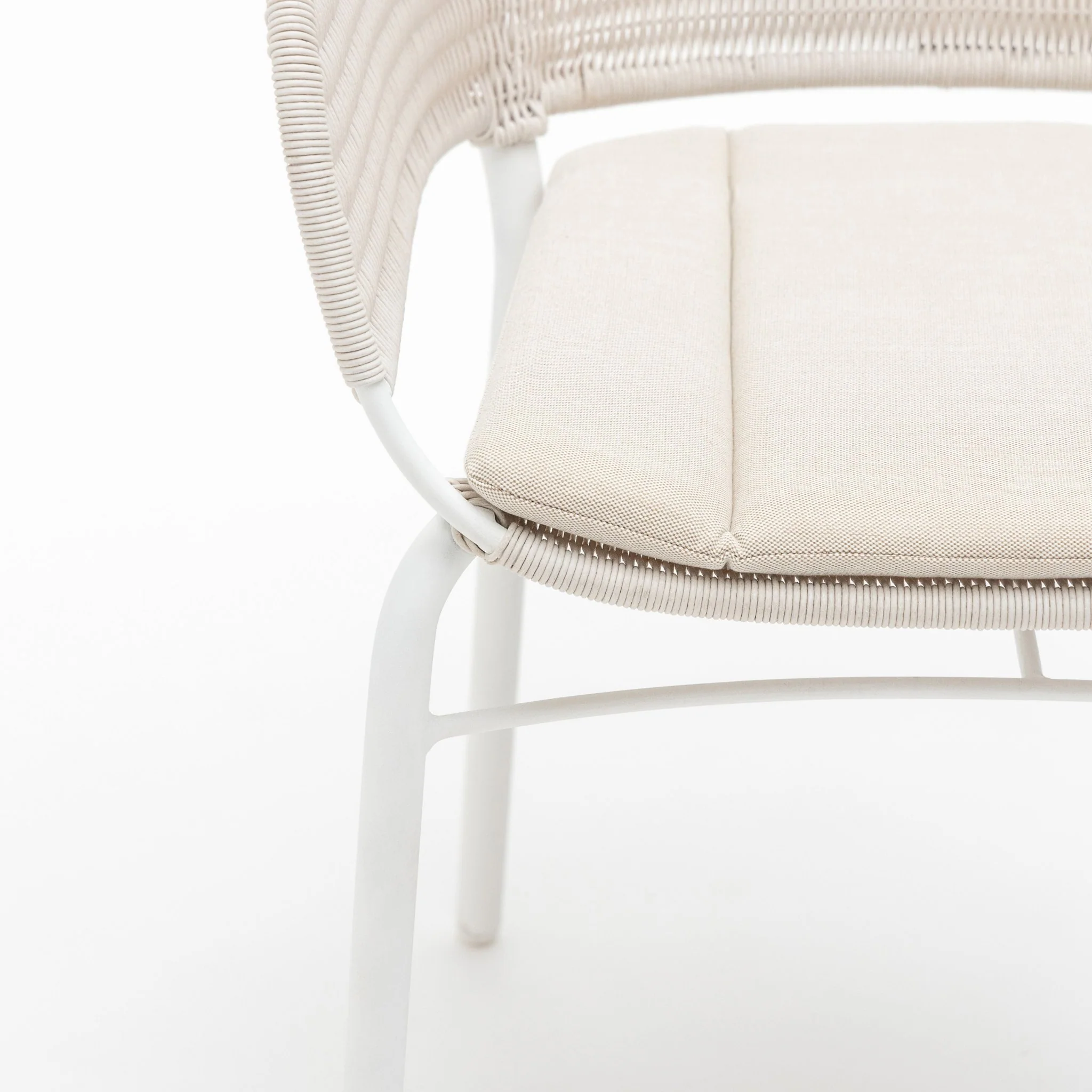 Gaia Dining Armchair - Stonewhite - Image 8