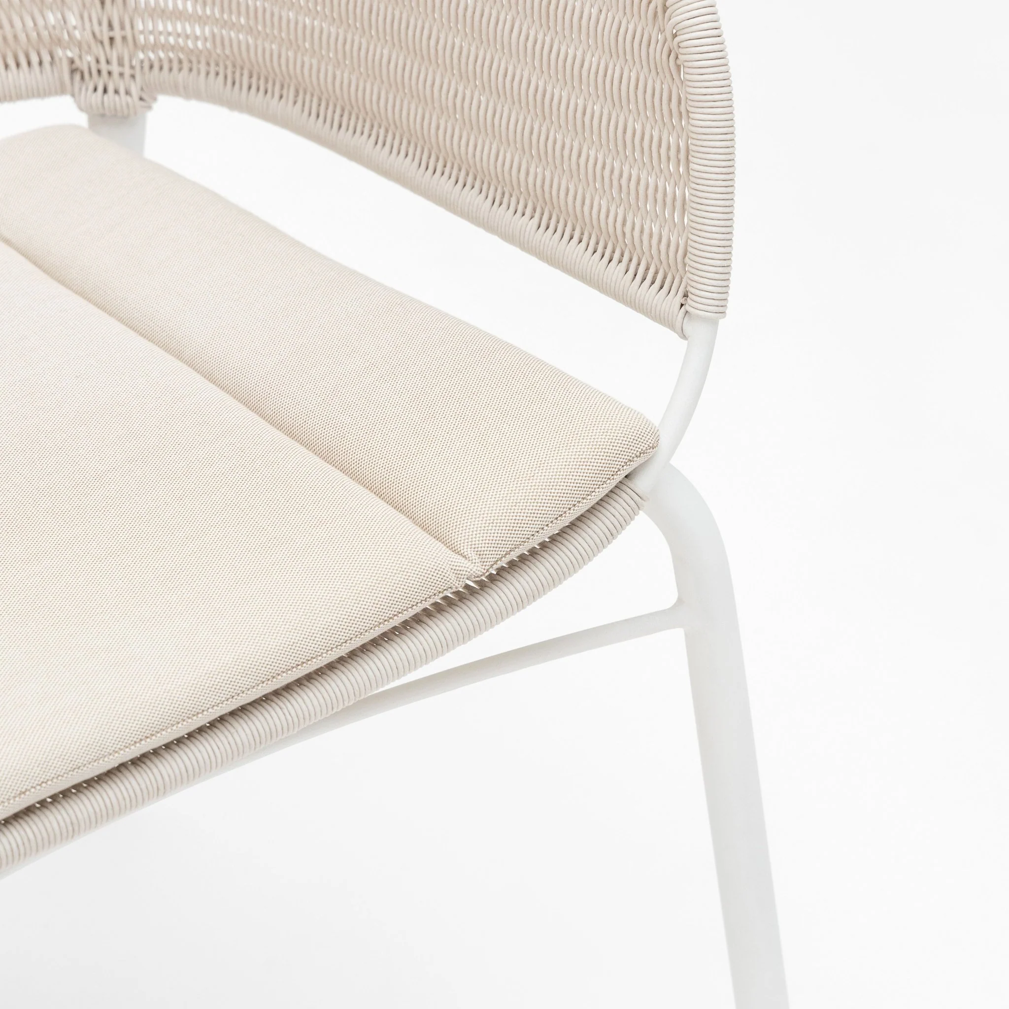 Gaia Dining Armchair - Stonewhite - Image 9