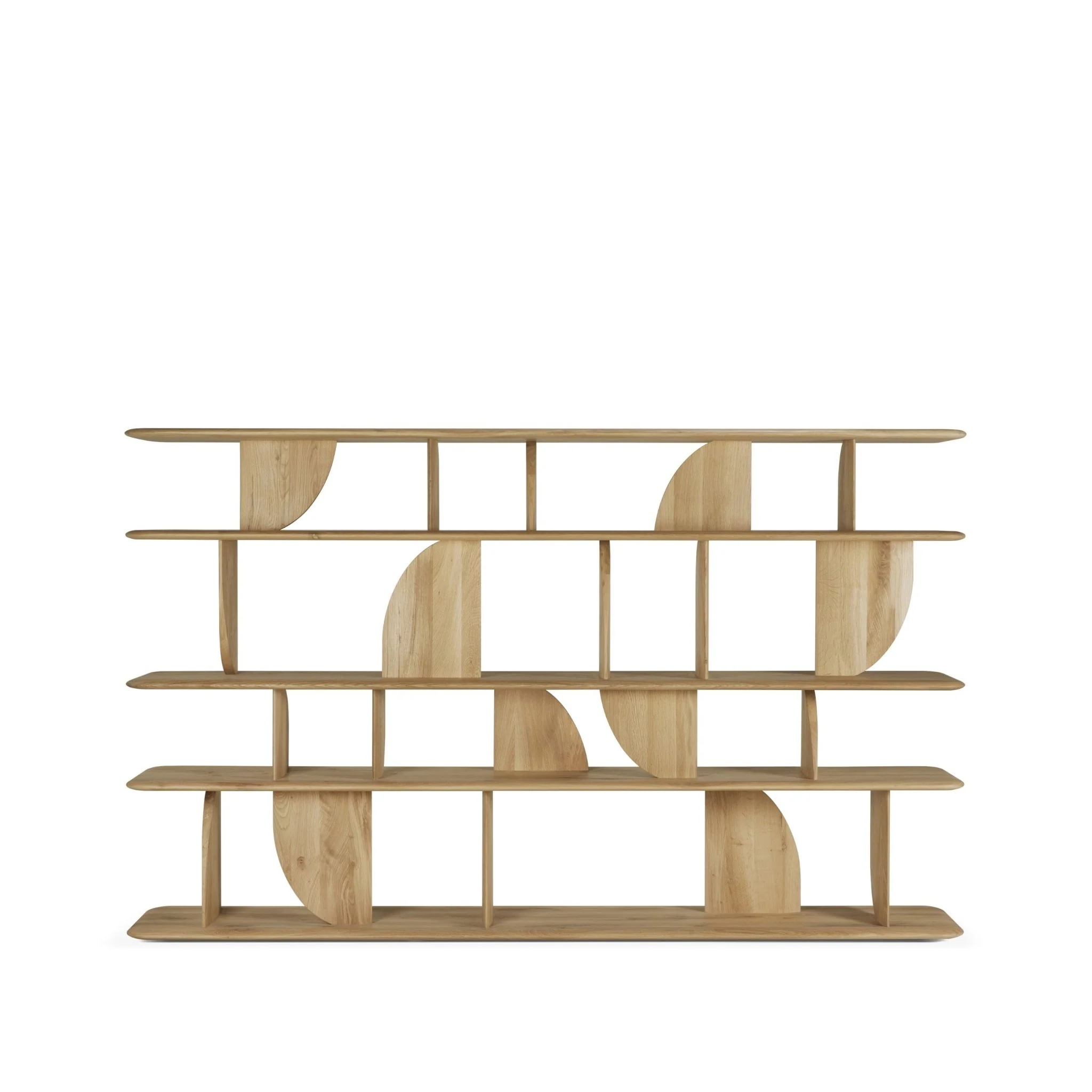 Geometric Rack - Oak
