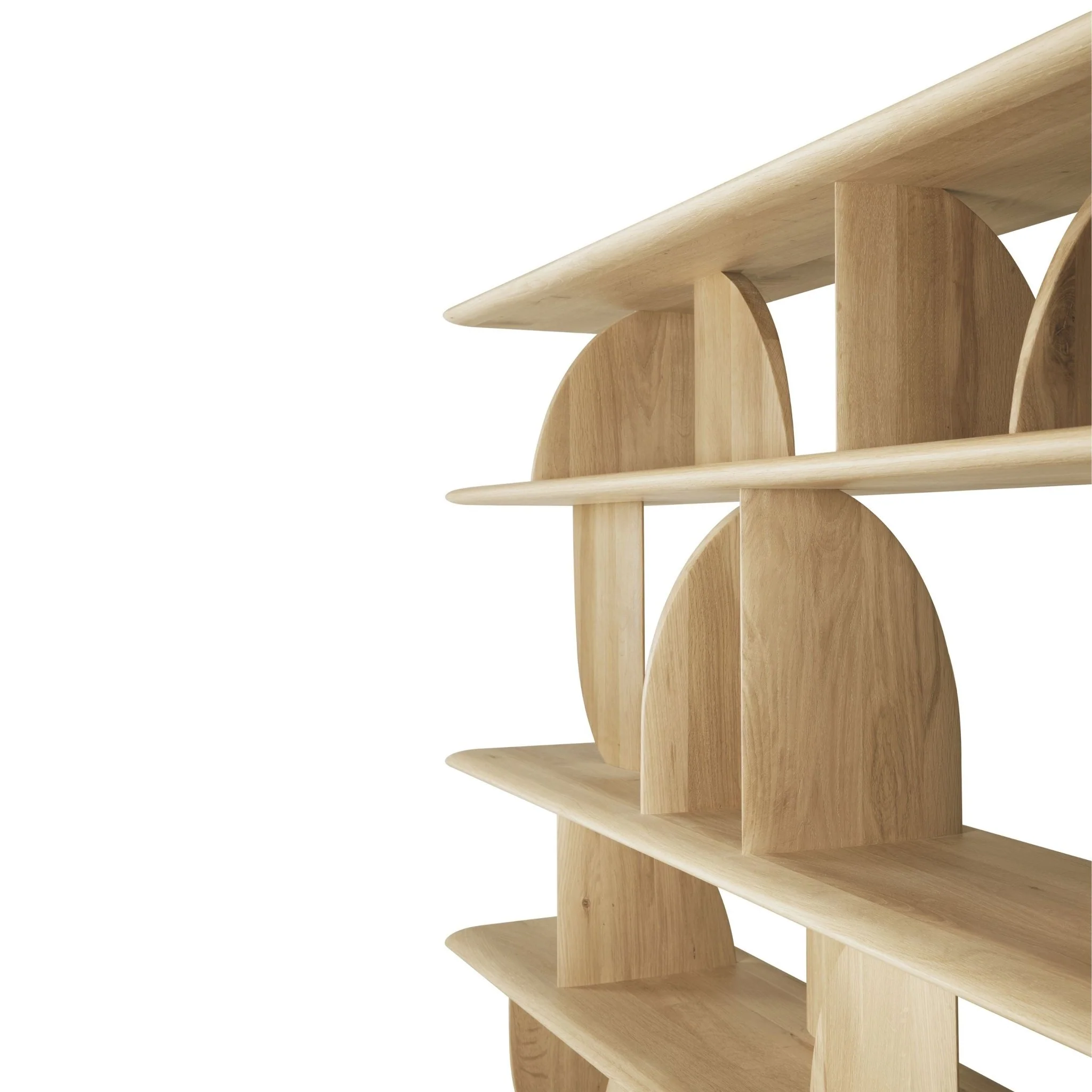 Geometric Rack - Oak - Image 4