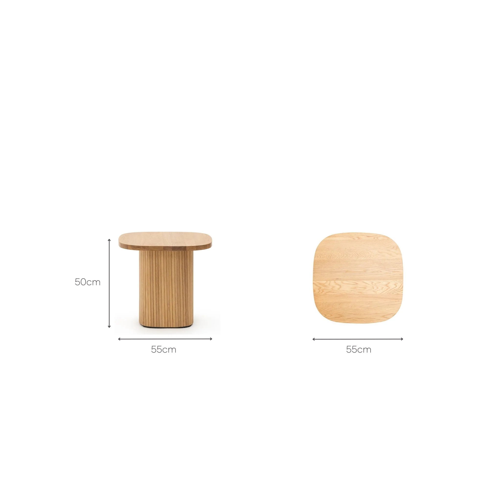 Gion Coffee Table 55 - Light Oak - Image 8