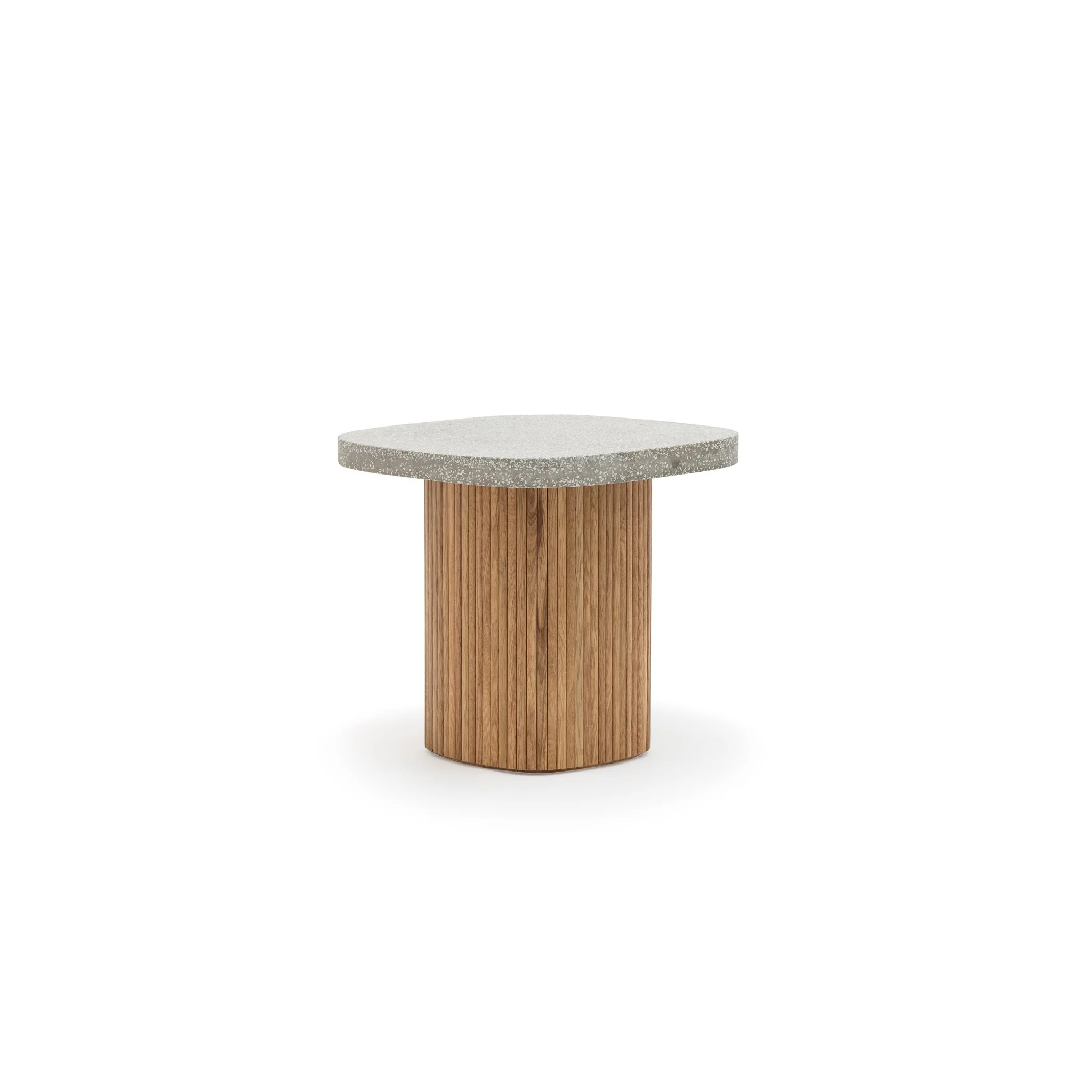 Gion Coffee Table 55 - Light Oak & Warm Grey - Image 3