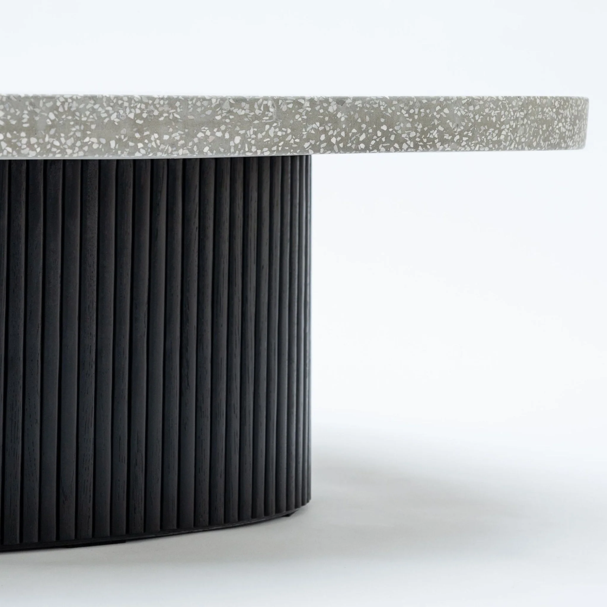 Gion Coffee Table 95 - Black Oak & Warm Grey - Image 5