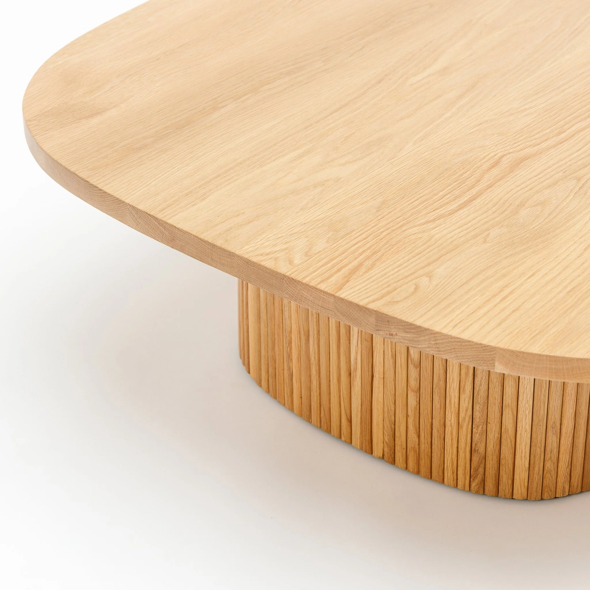 Gion Coffee Table 95 - Light Oak - Image 10