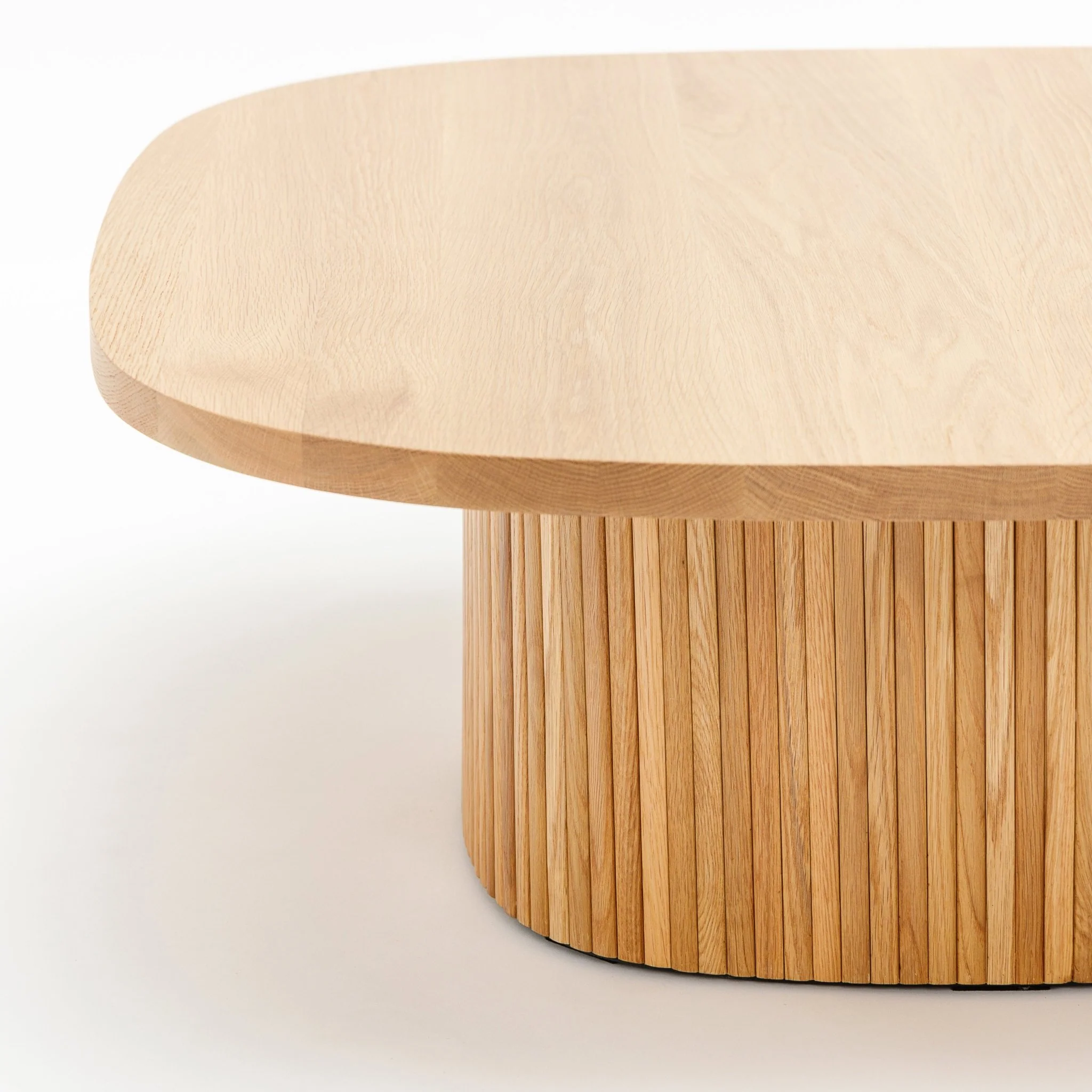 Gion Coffee Table 95 - Light Oak - Image 4