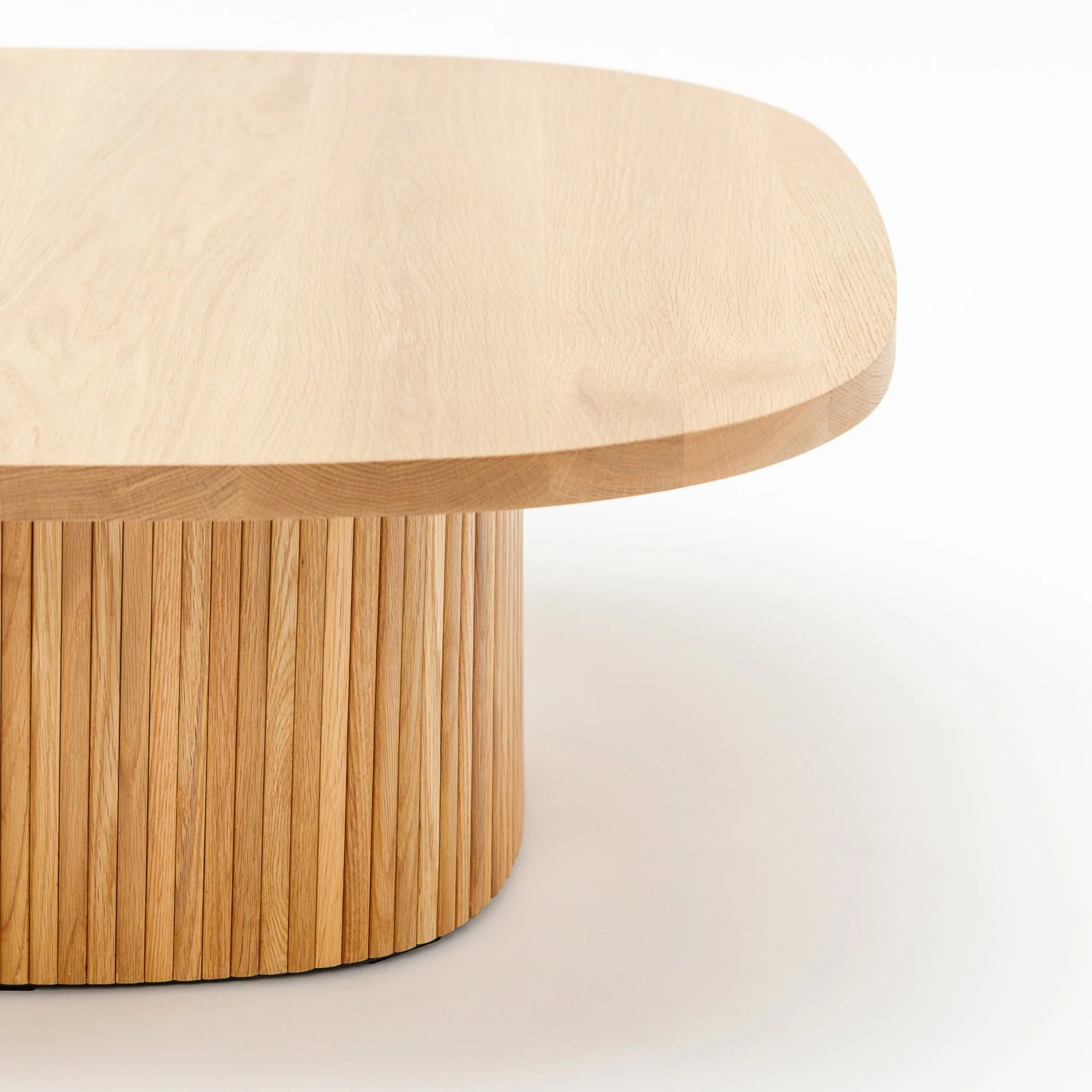 Gion Coffee Table 95 - Light Oak - Image 7