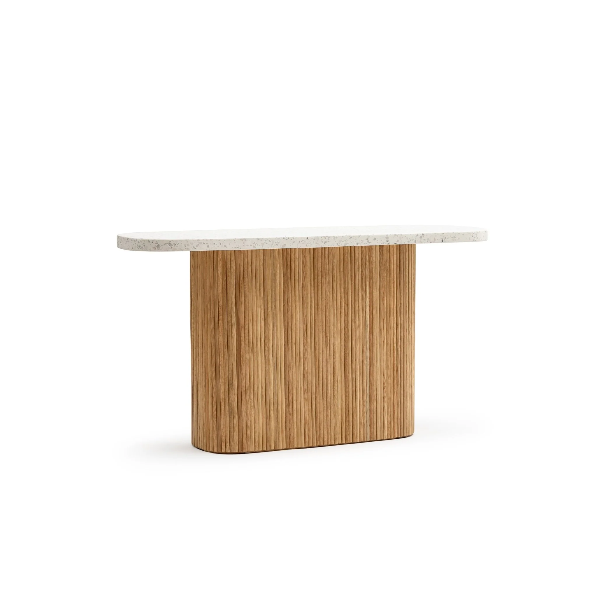 Gion Console 140 - Light Oak & Nougat - Image 3