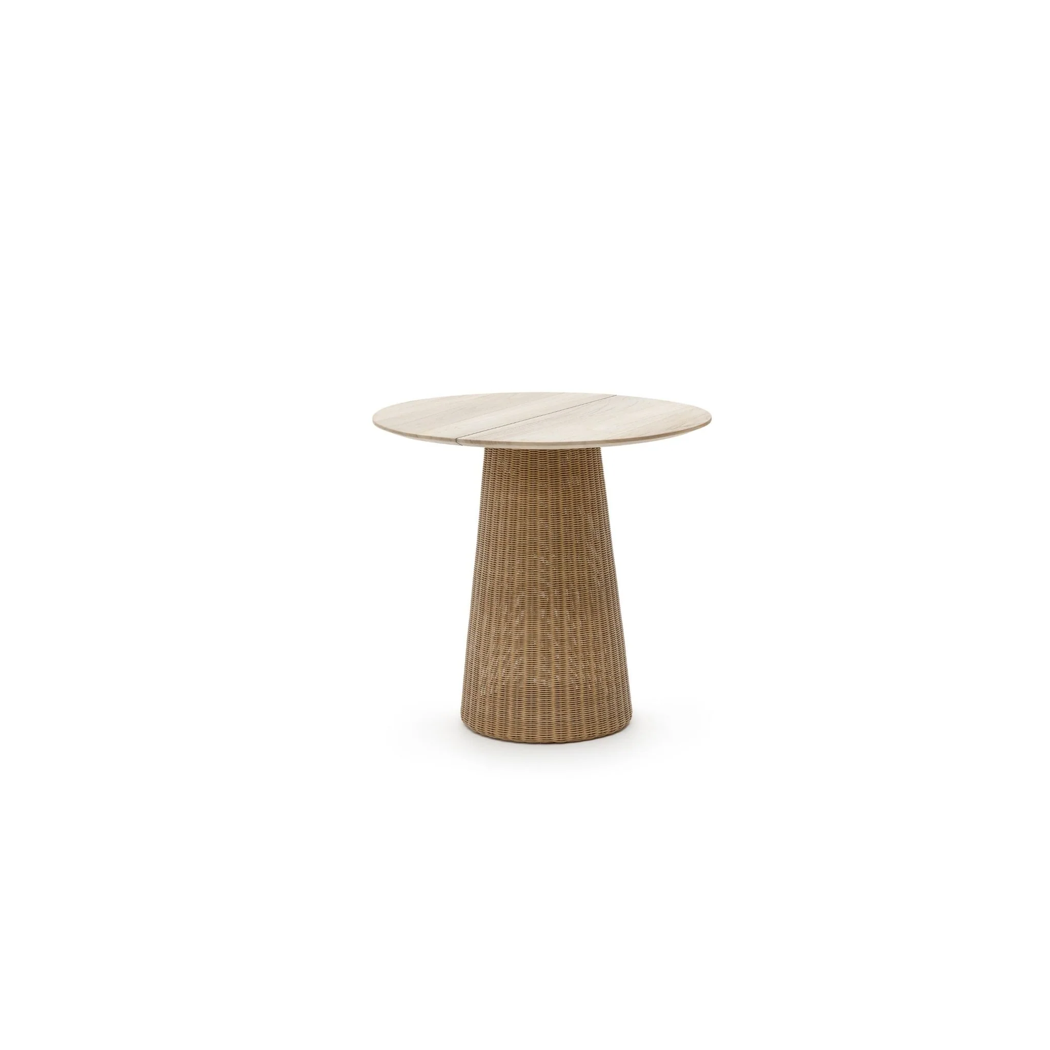 Girona Bistro Table - Aged Teak & Natural - Image 2