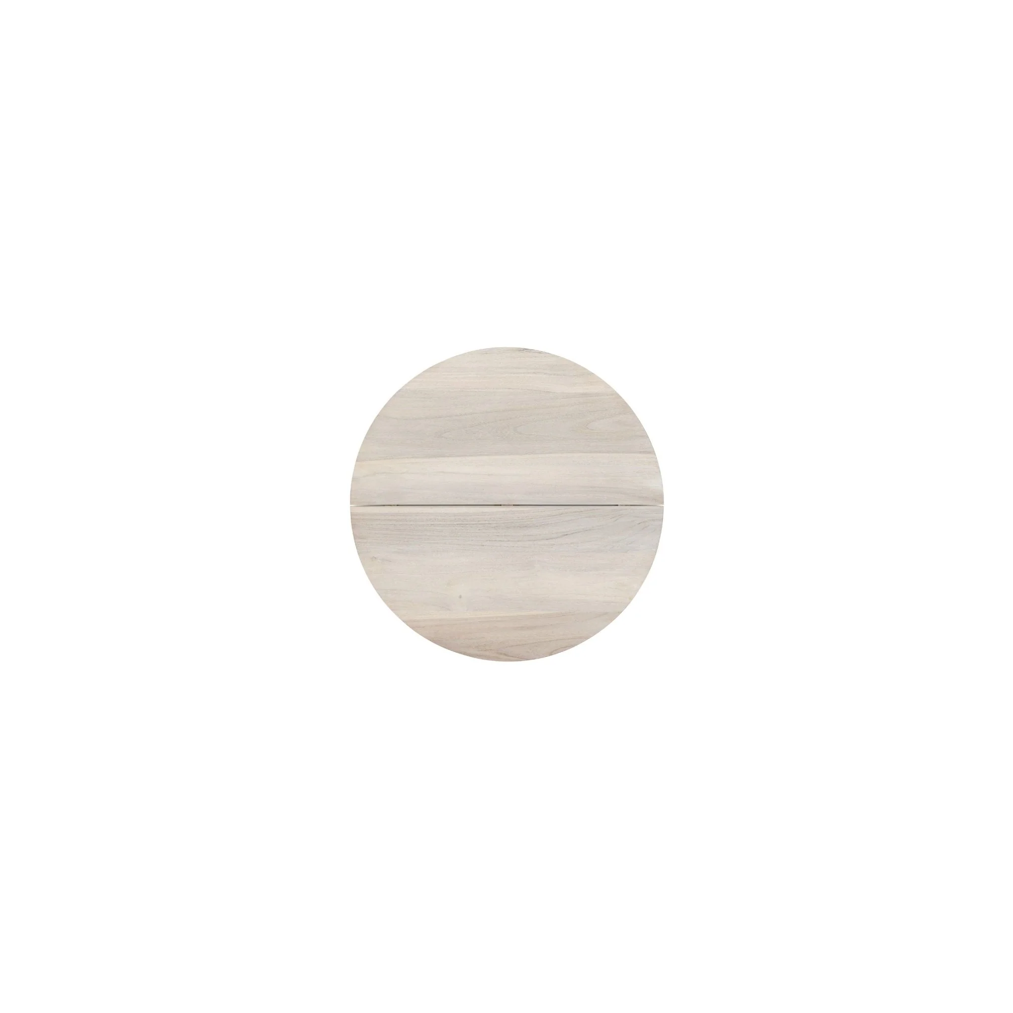 Girona Bistro Table - Aged Teak & Chalk - Image 10