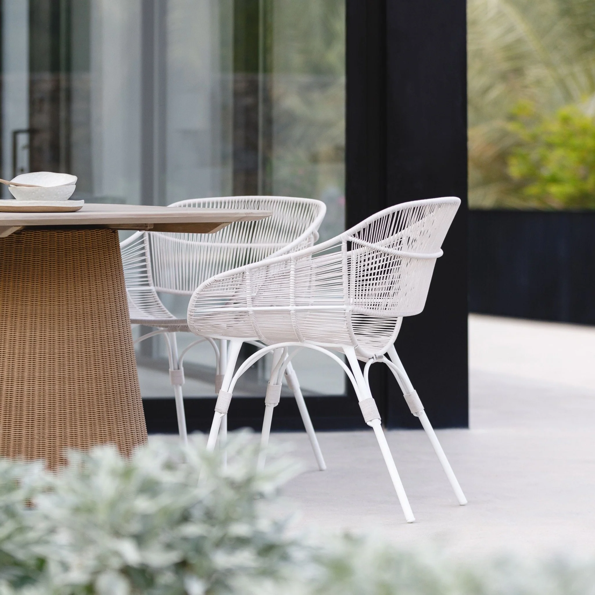 Girona Dining Table - Age Teak & Natural - Image 15
