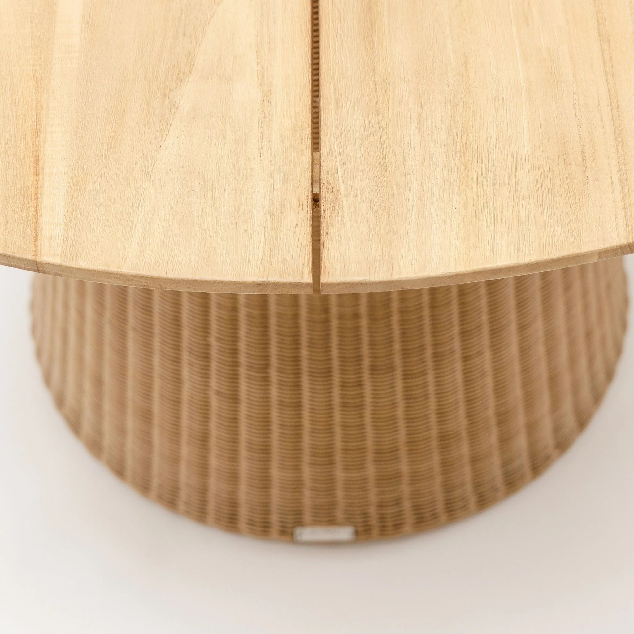 Girona Dining Table - Honey & Natural - Image 8