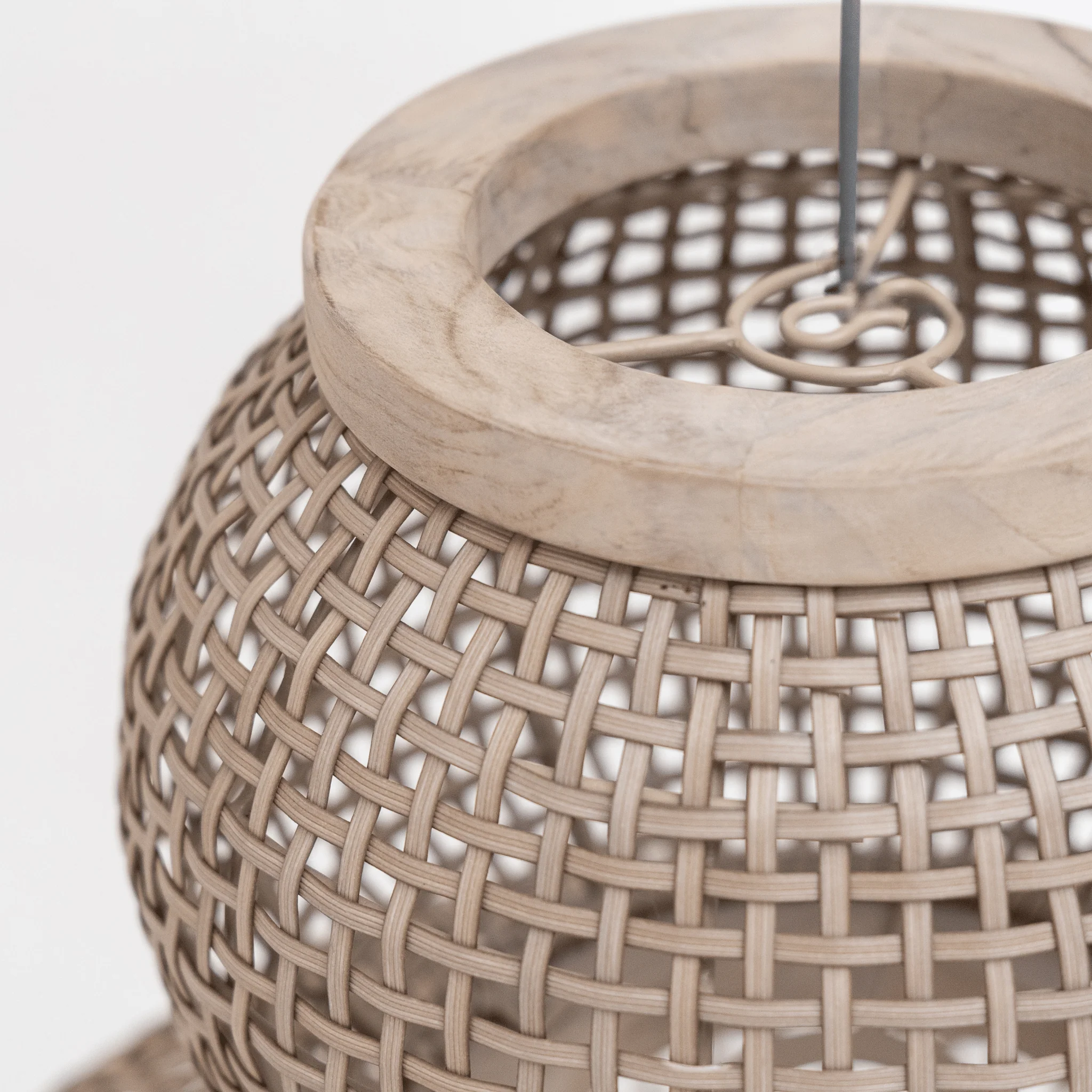 Glenn Pendant Lamp - Linen - Image 4