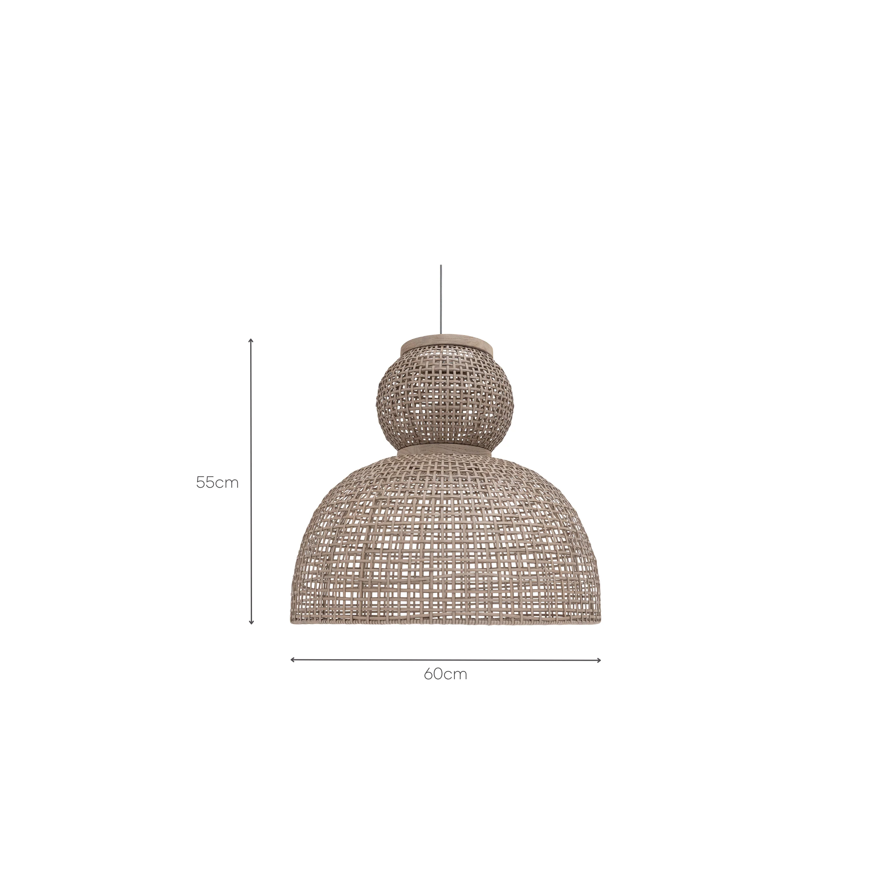 Glenn Pendant Lamp - Linen - Image 7