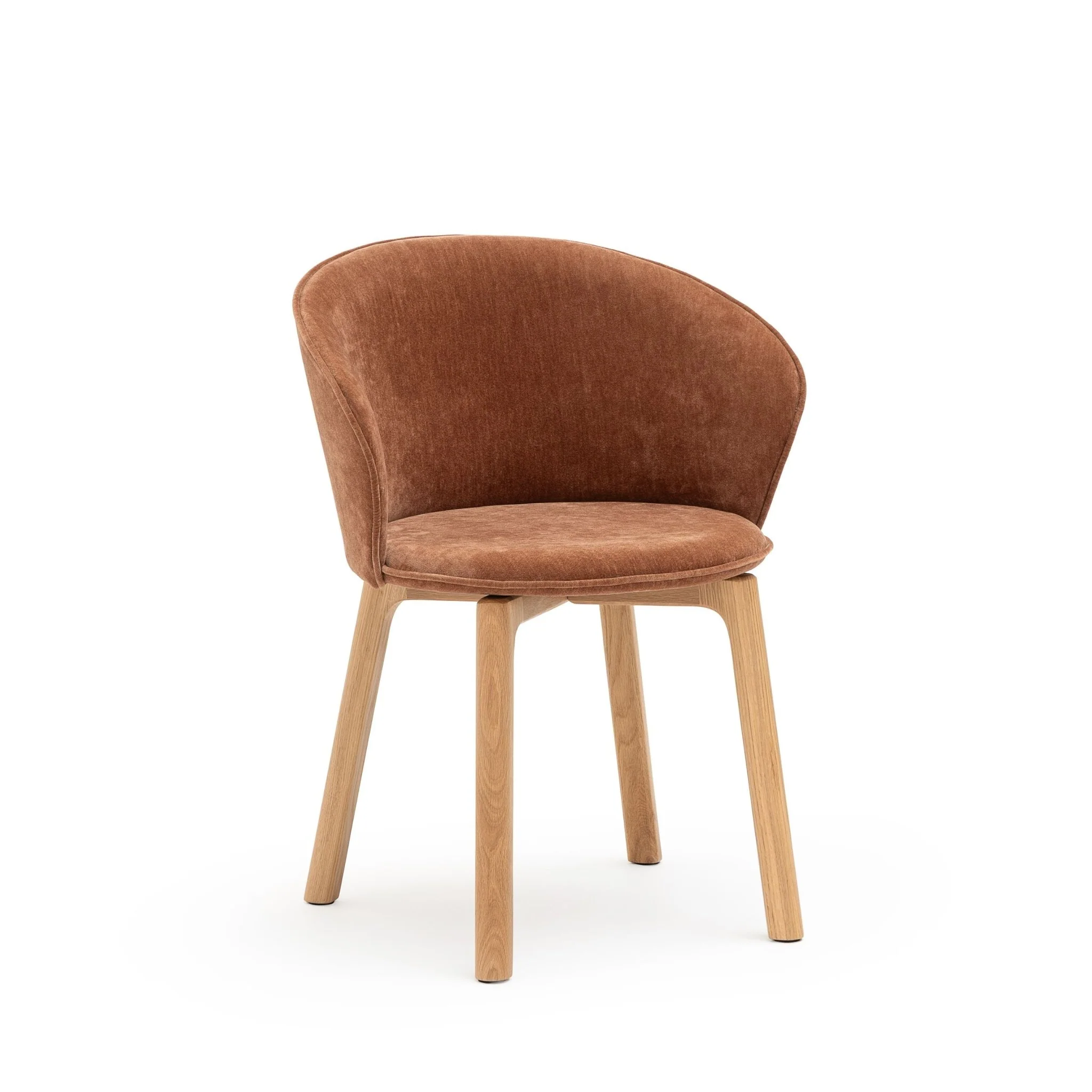 Glide Chair - Light Oak & Canna Caramel