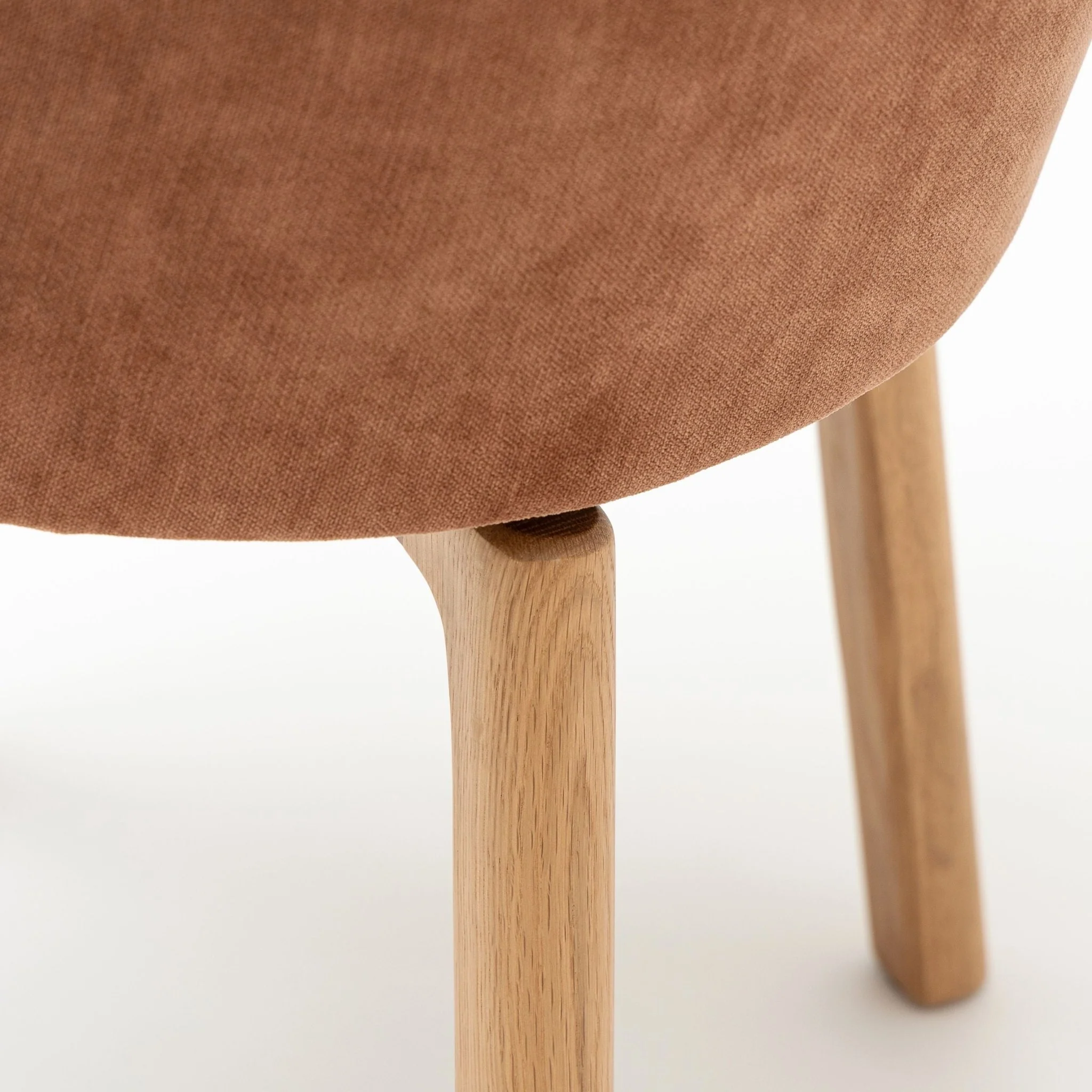 Glide Chair - Light Oak & Canna Caramel - Image 10