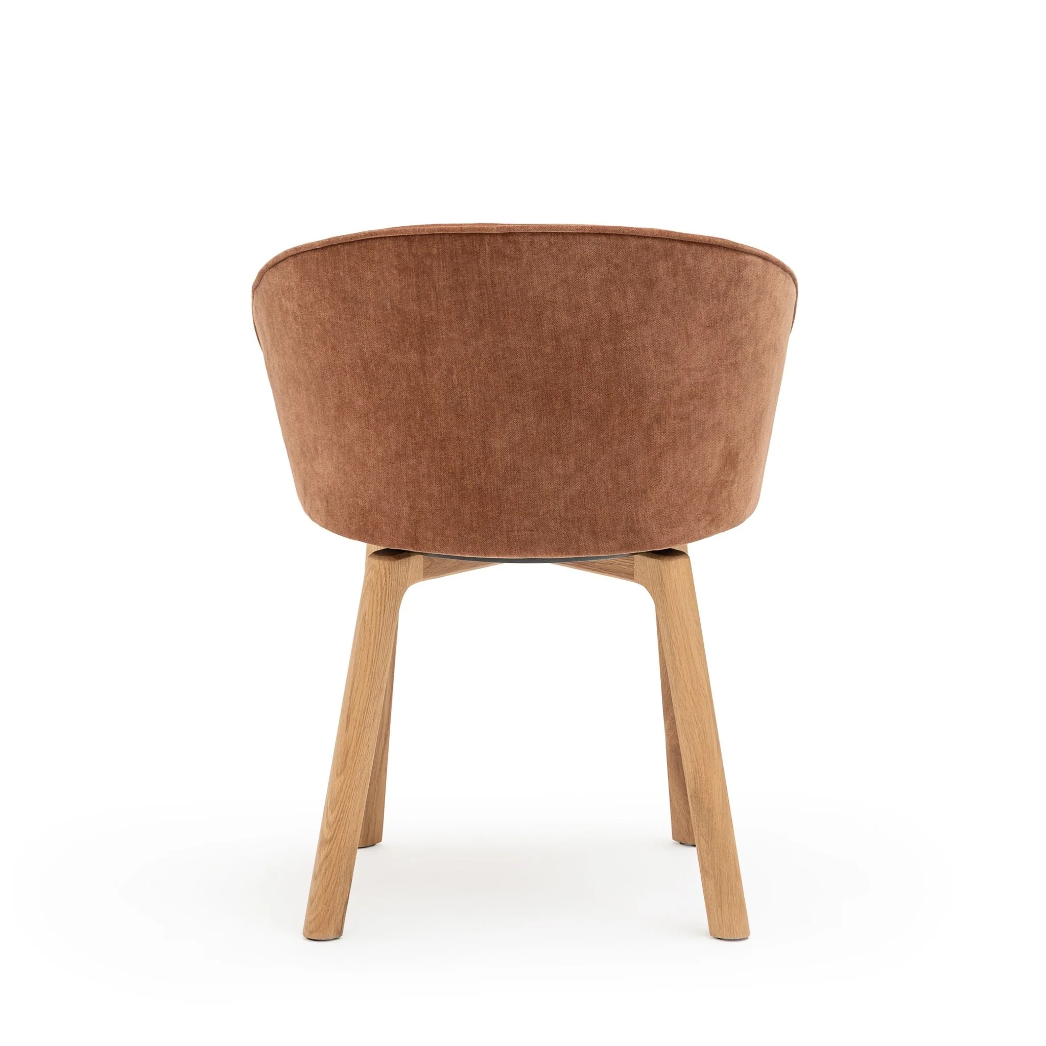 Glide Chair - Light Oak & Canna Caramel - Image 4