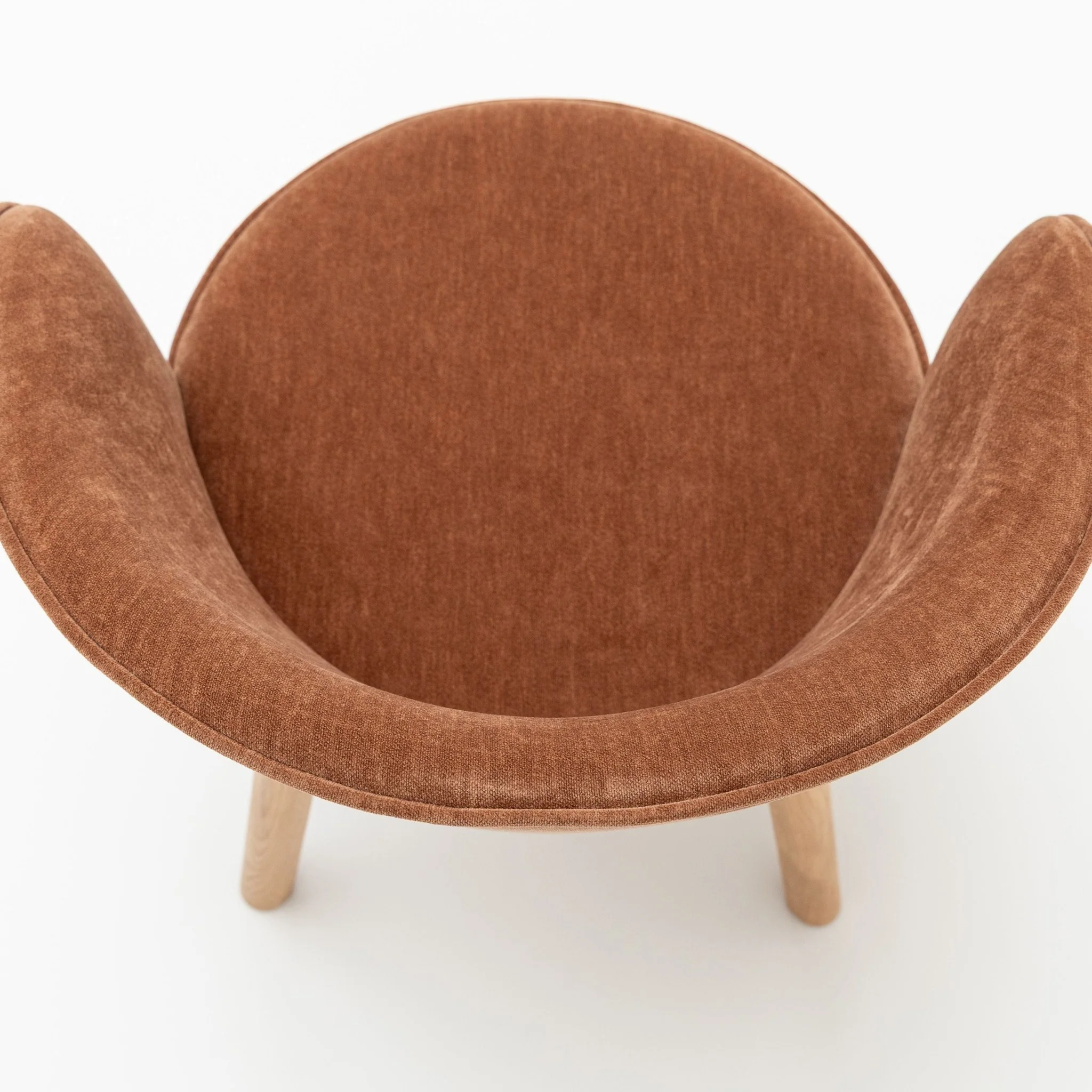 Glide Chair - Light Oak & Canna Caramel - Image 9