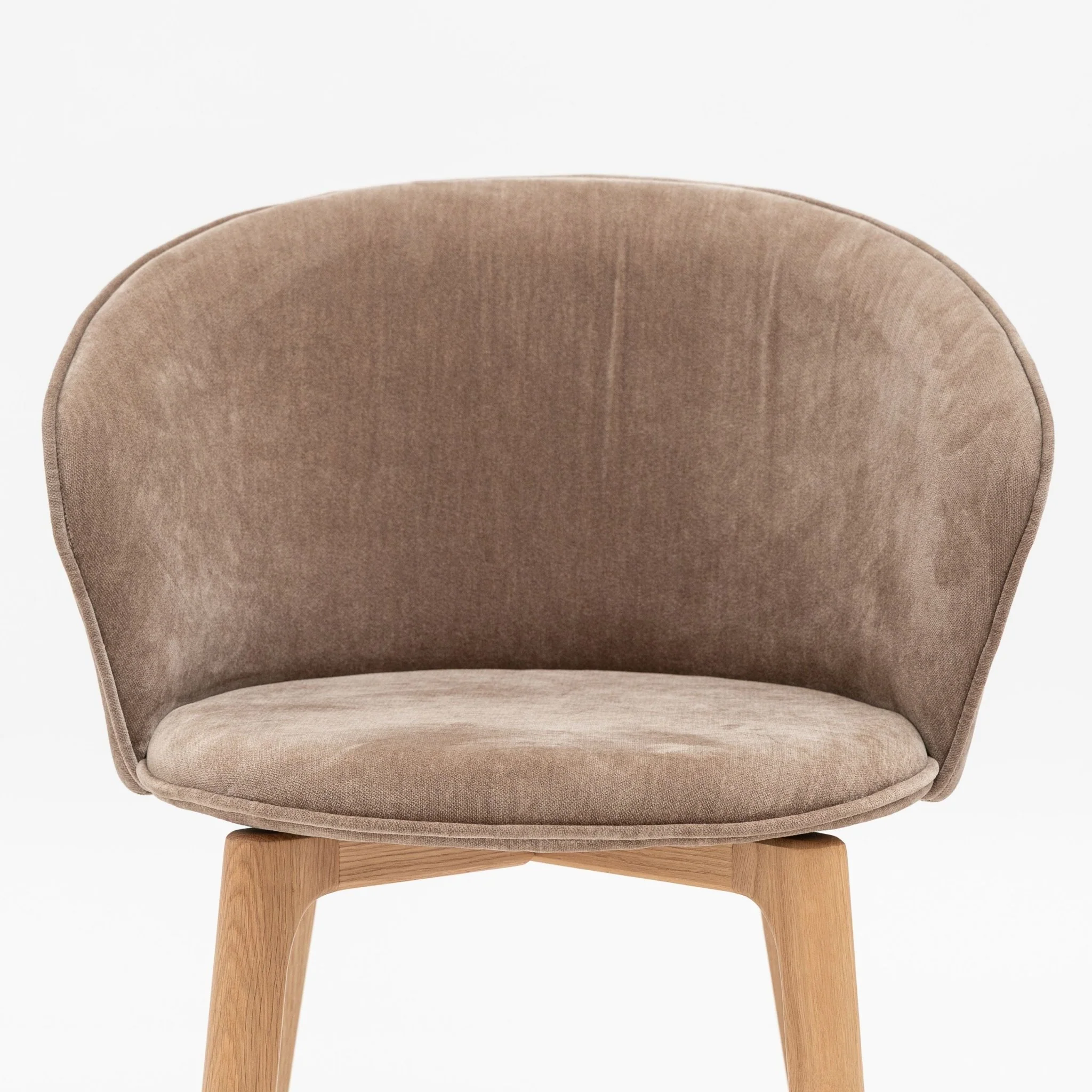 Glide Chair - Light Oak & Canna Chocolate - Image 10