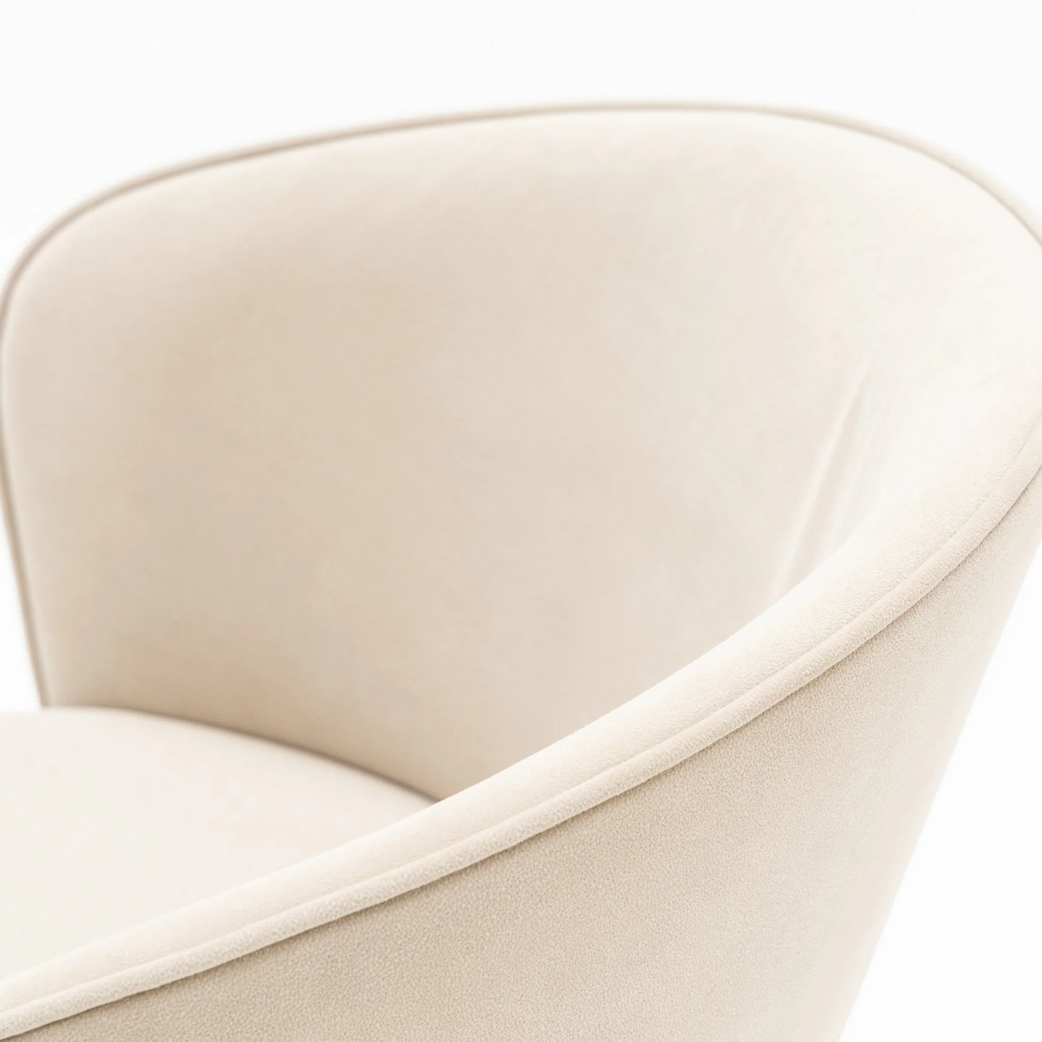 Glide Chair - Light Oak & Ecru - Image 8