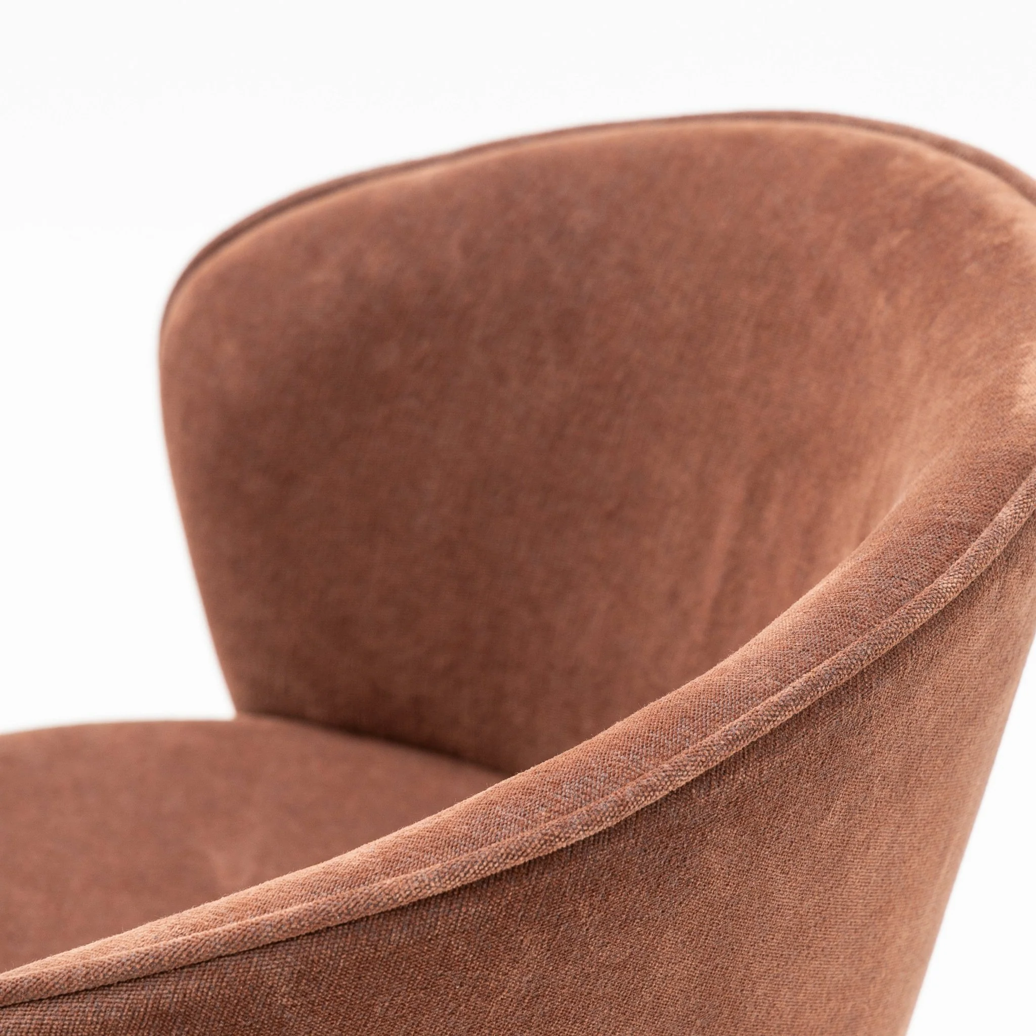 Glide Chair  - Light Oak & Russet - Image 7