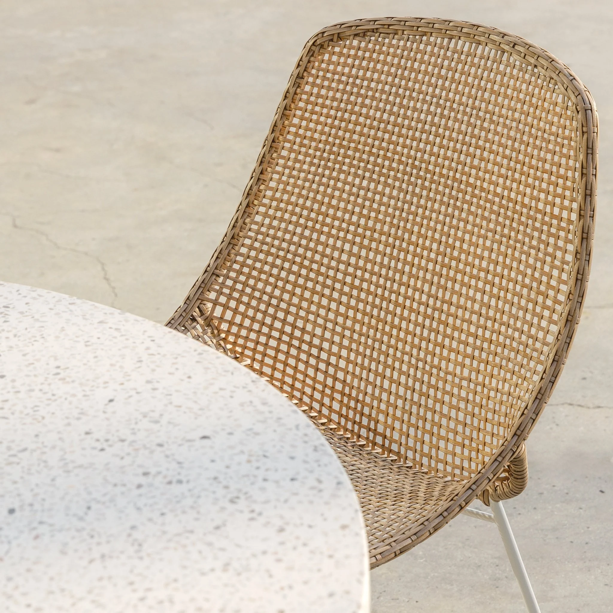 Grace Dining Chair - Stonewhite & Linen - Image 13