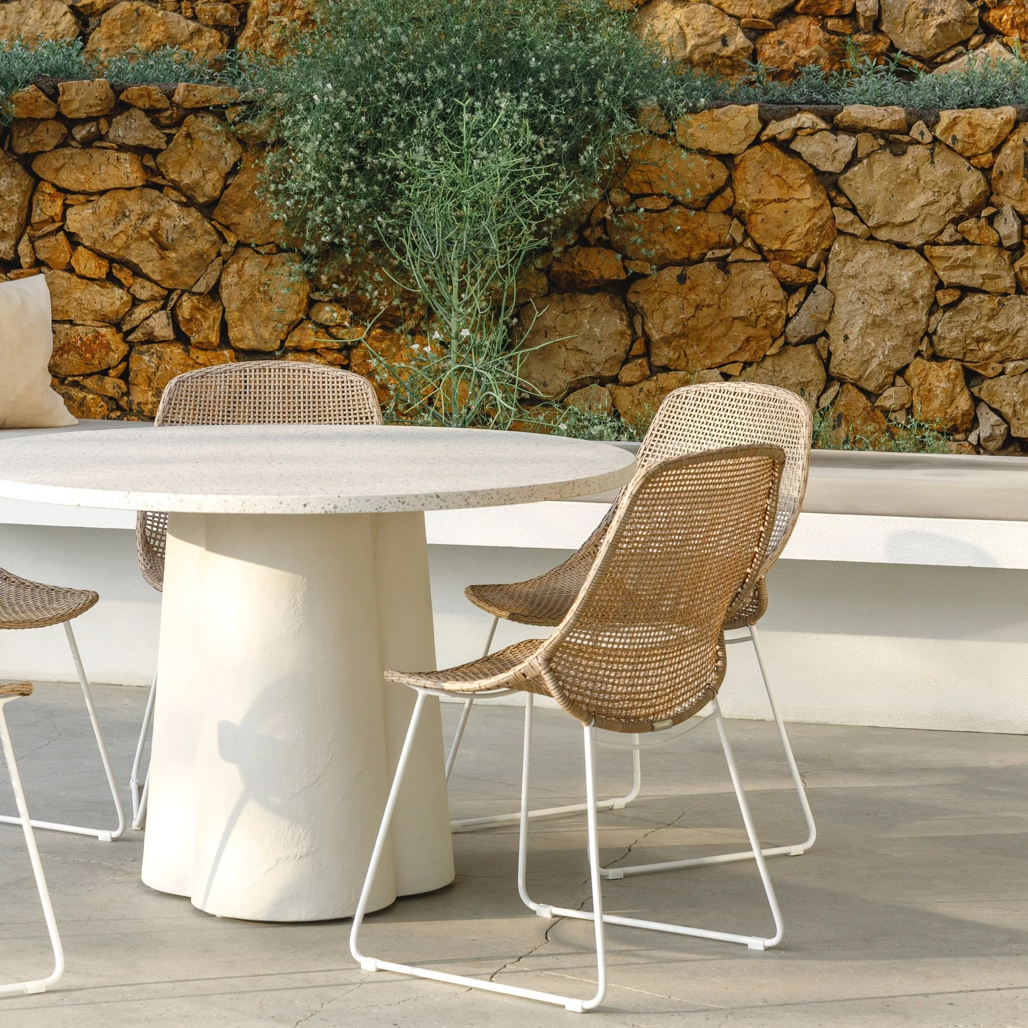 Grace Dining Chair - Stonewhite & Linen - Image 16