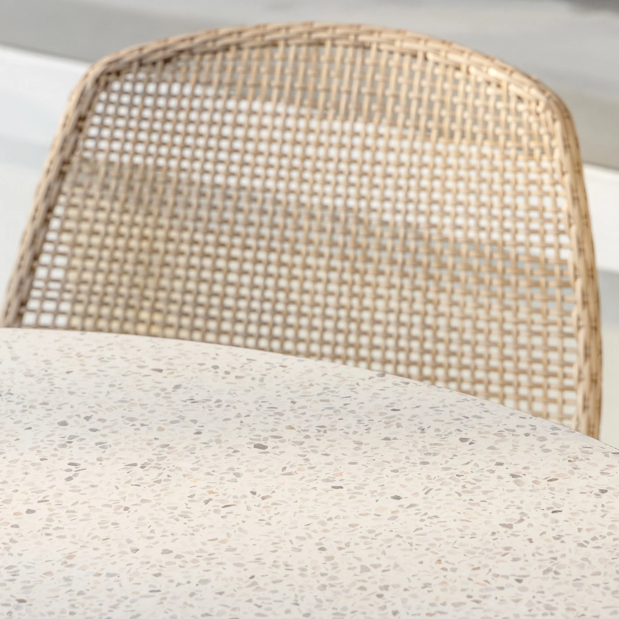 Grace Dining Chair - Stonewhite & Linen - Image 9