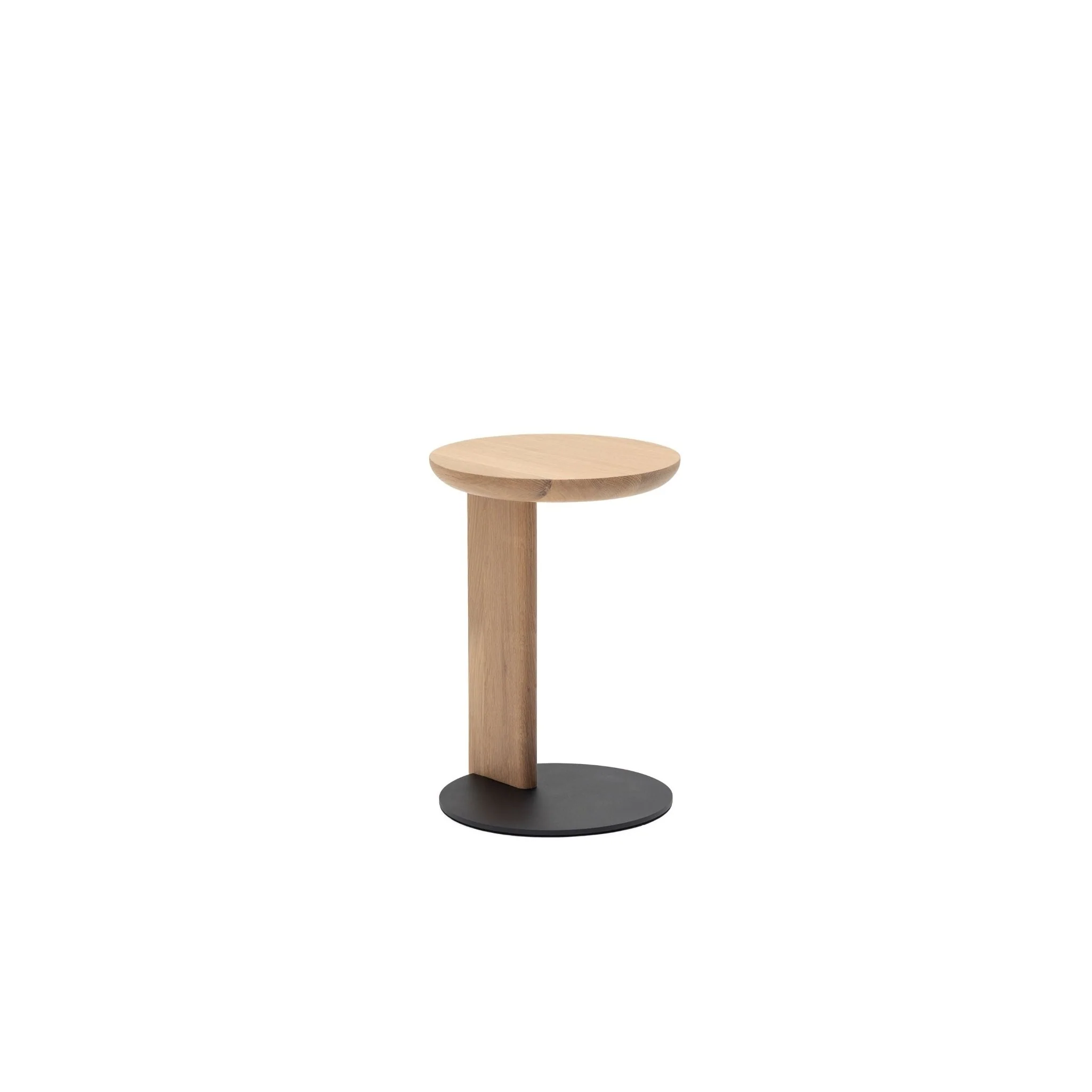Guild Side Table - Blonde Oak and Black