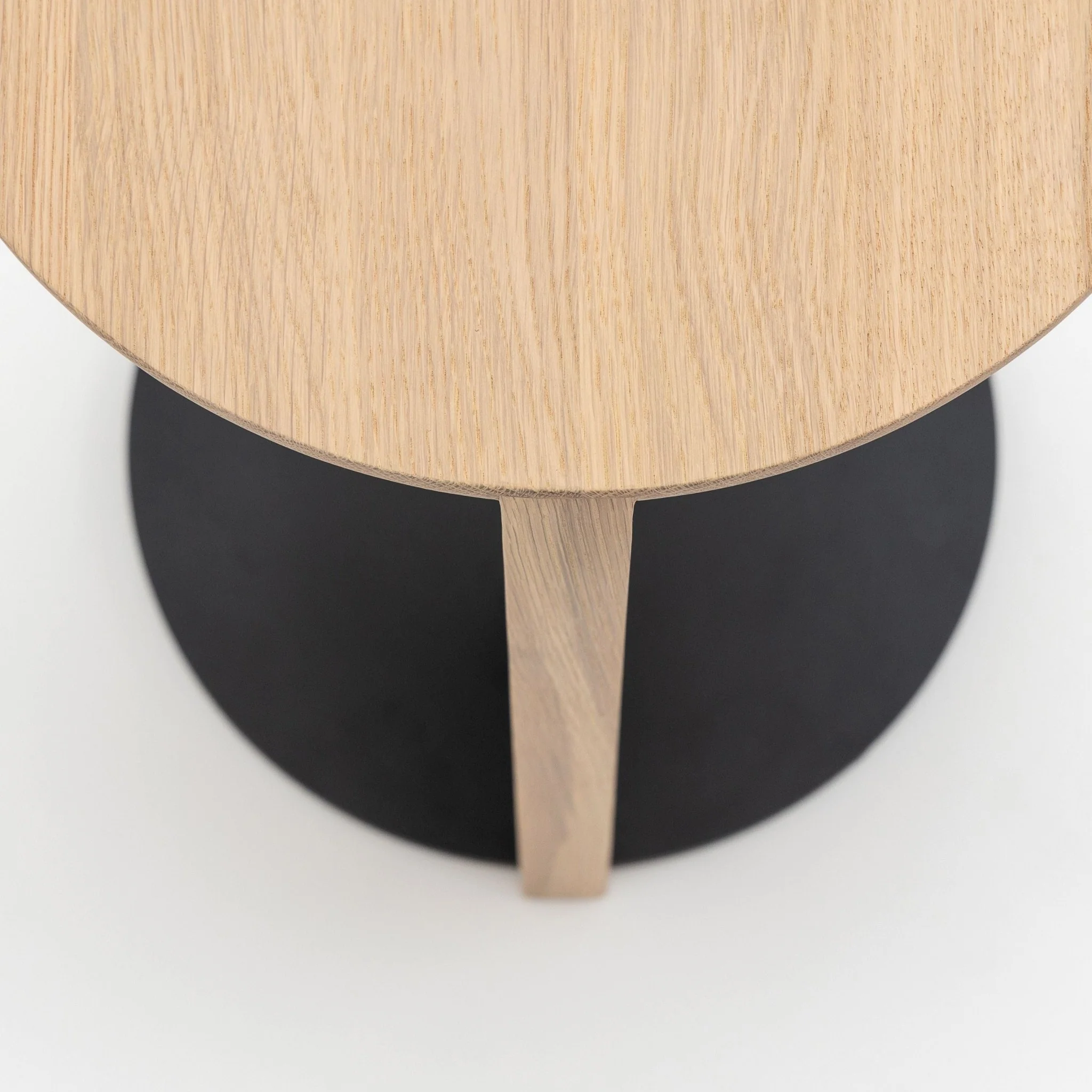 Guild Side Table - Blonde Oak and Black - Image 9