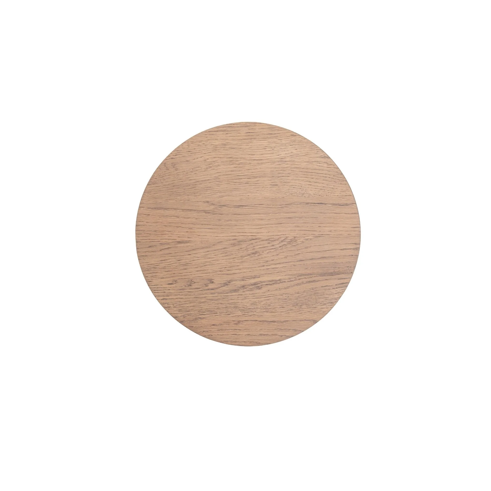 Guild Side Table - Latte Oak and Bronze - Image 10