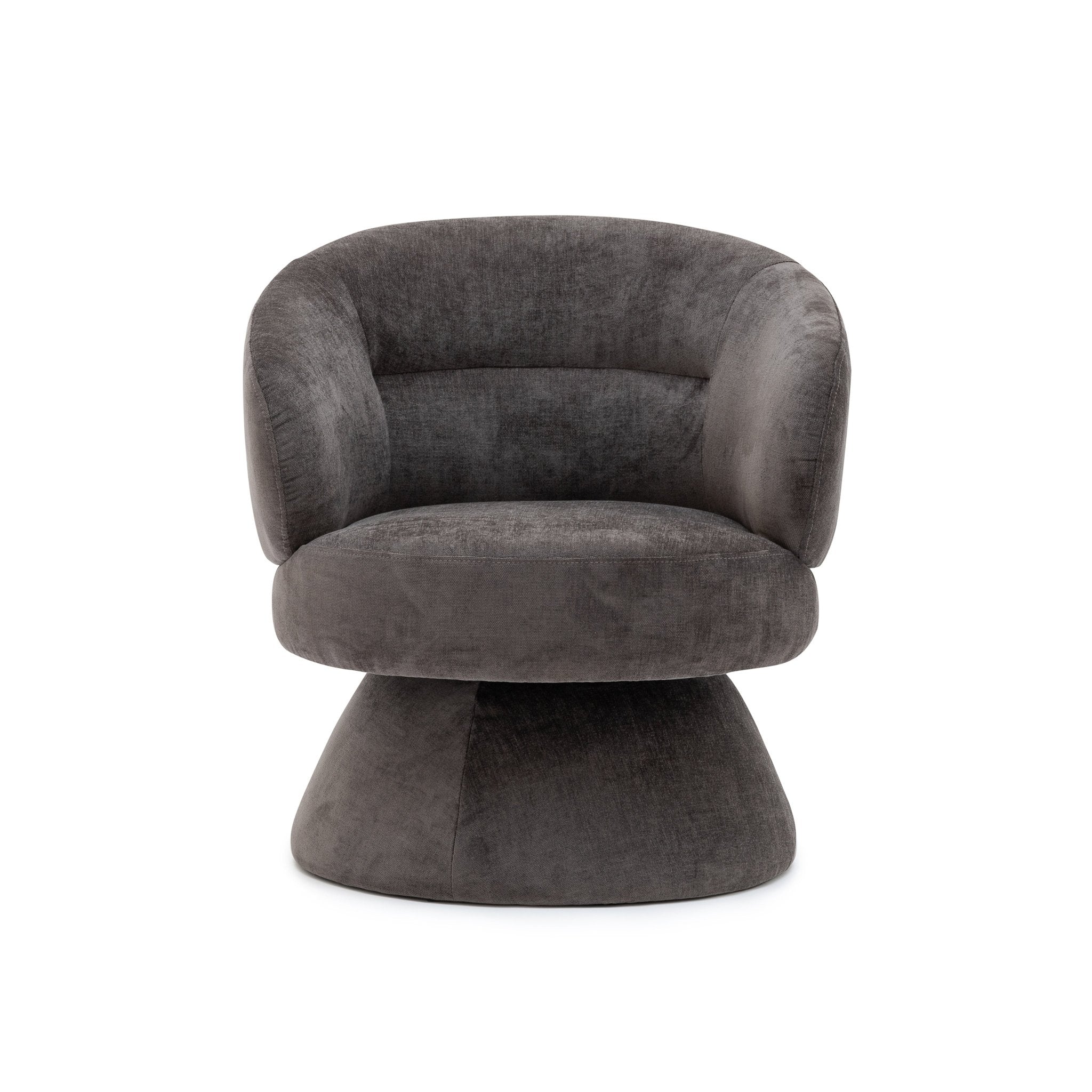 Gwen Swivel Chair - Ebony - Image 2
