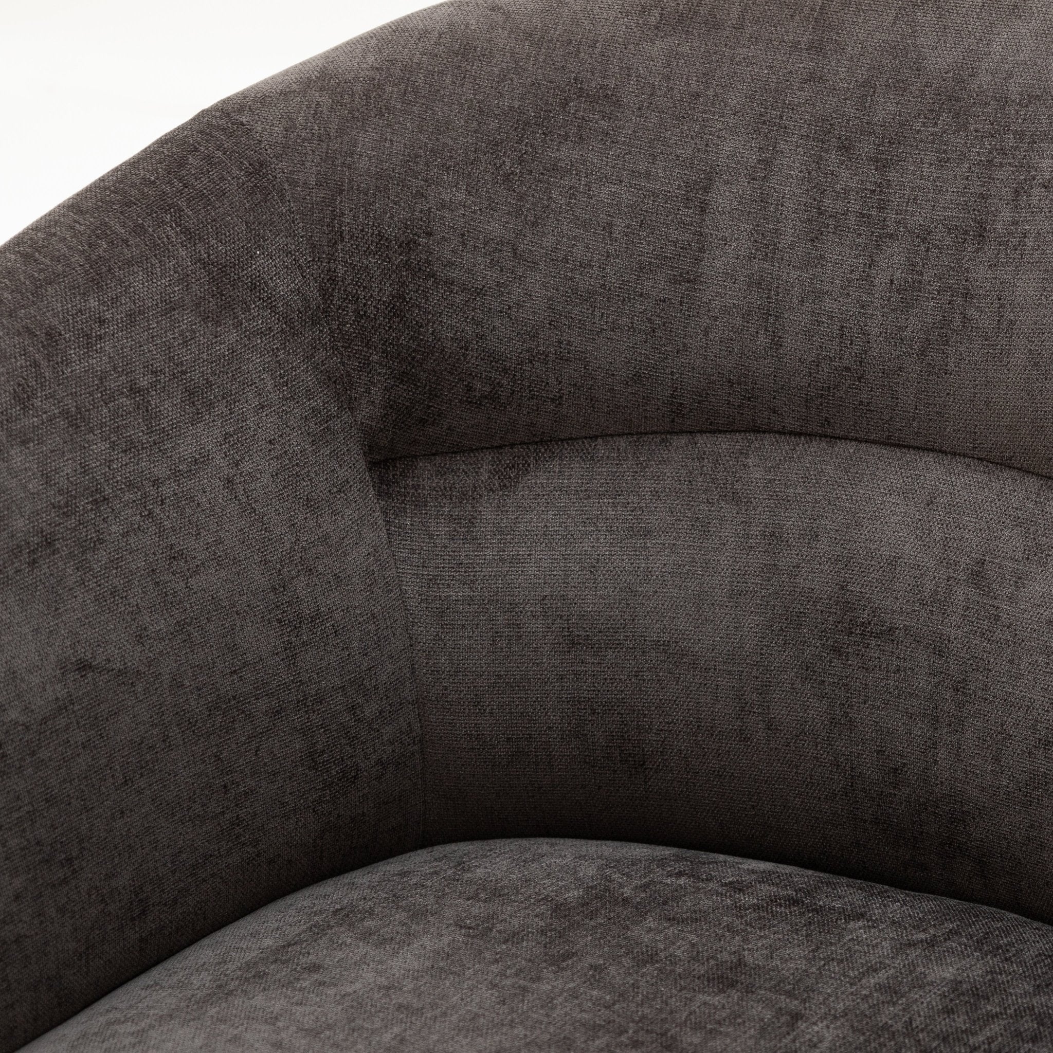 Gwen Swivel Chair - Ebony - Image 7