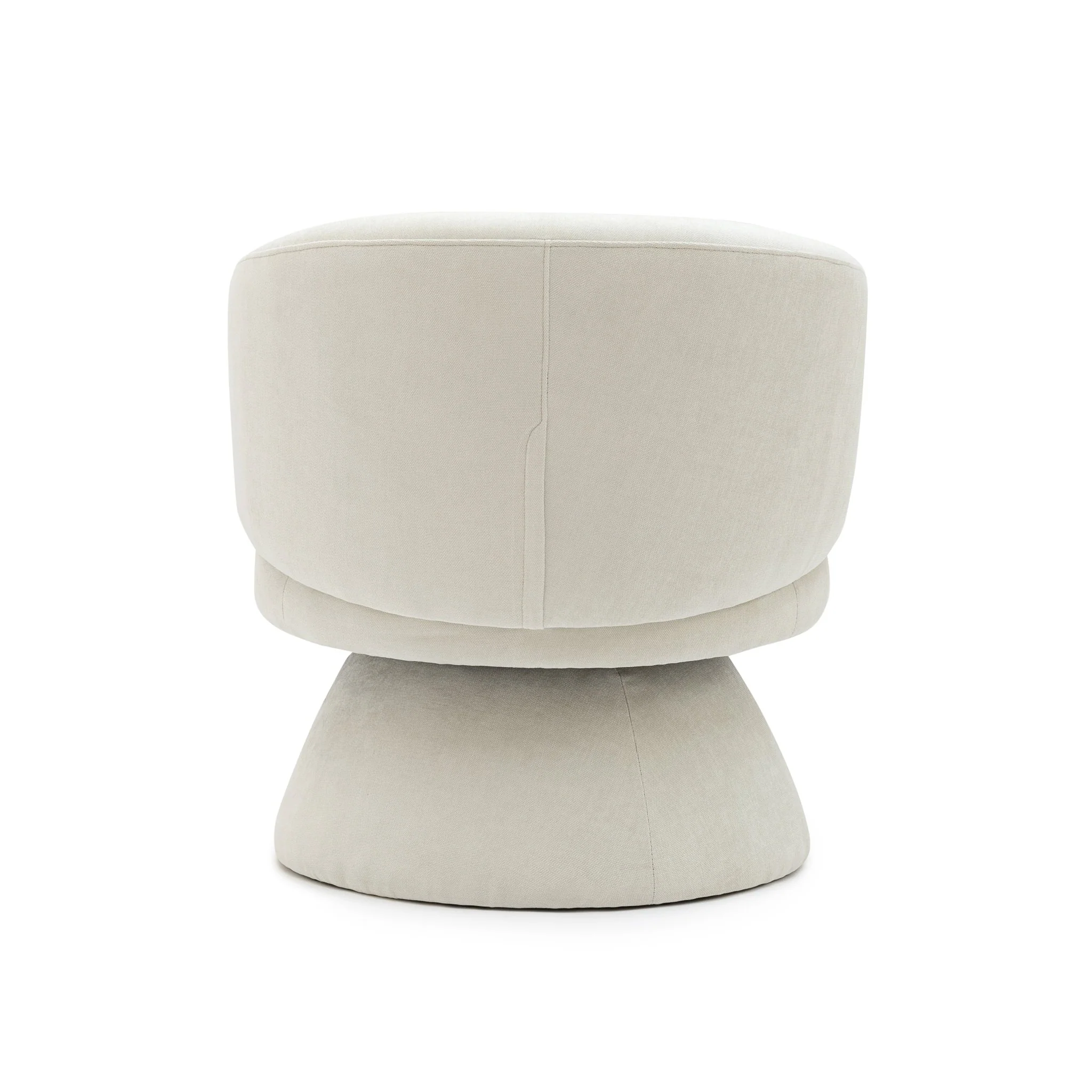 Gwen Swivel Chair - Ivory - Image 4
