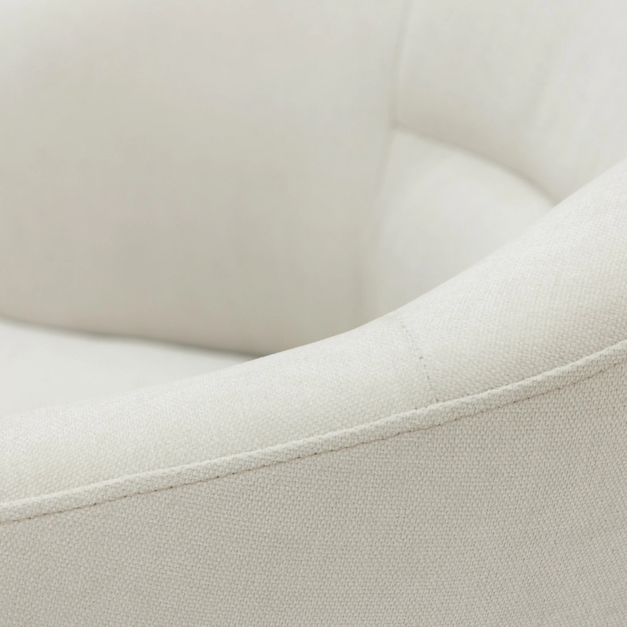 Gwen Swivel Chair - Ivory - Image 7