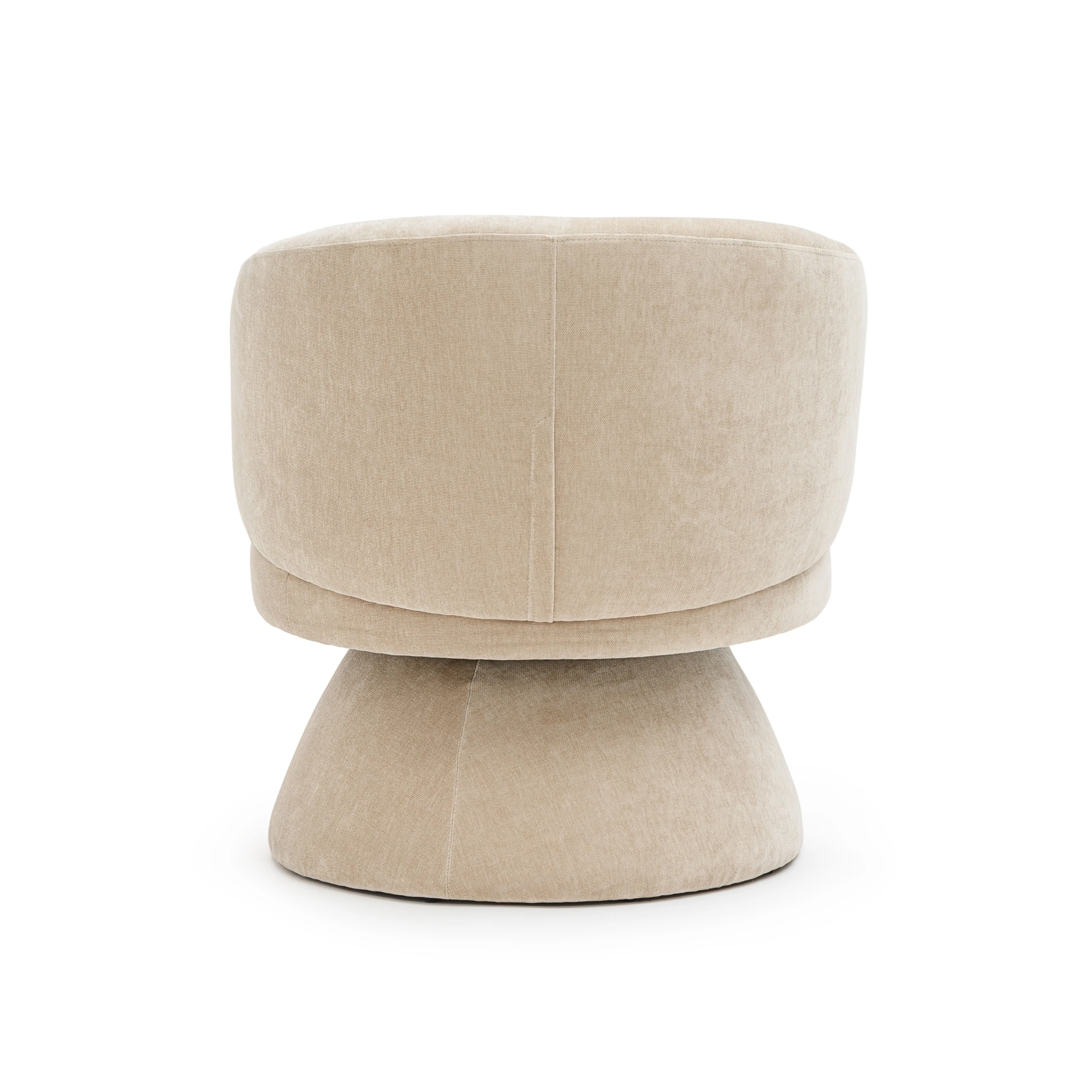 Gwen Swivel Chair - Latte - Image 4