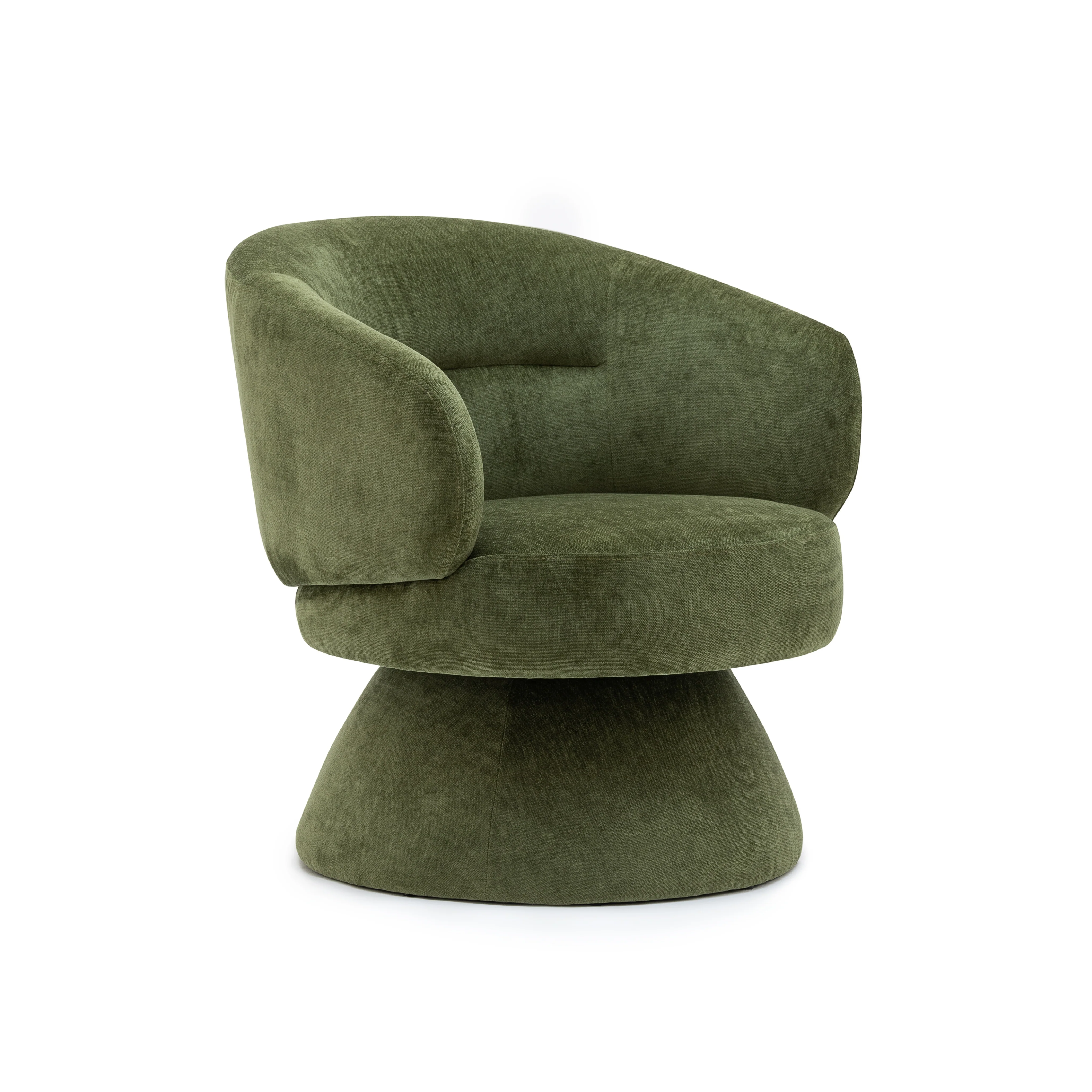 Gwen Swivel Chair - Moss