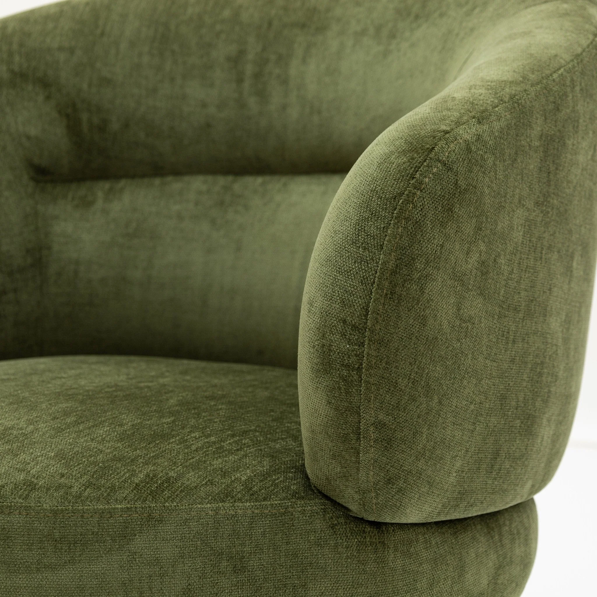 Gwen Swivel Chair - Moss - Image 11
