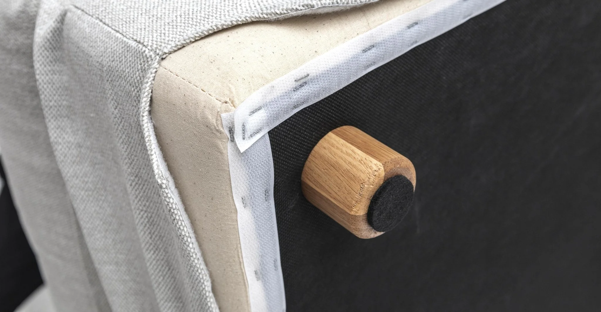 Hansen 1 Seater Armless - Alice Pearl - Image 7