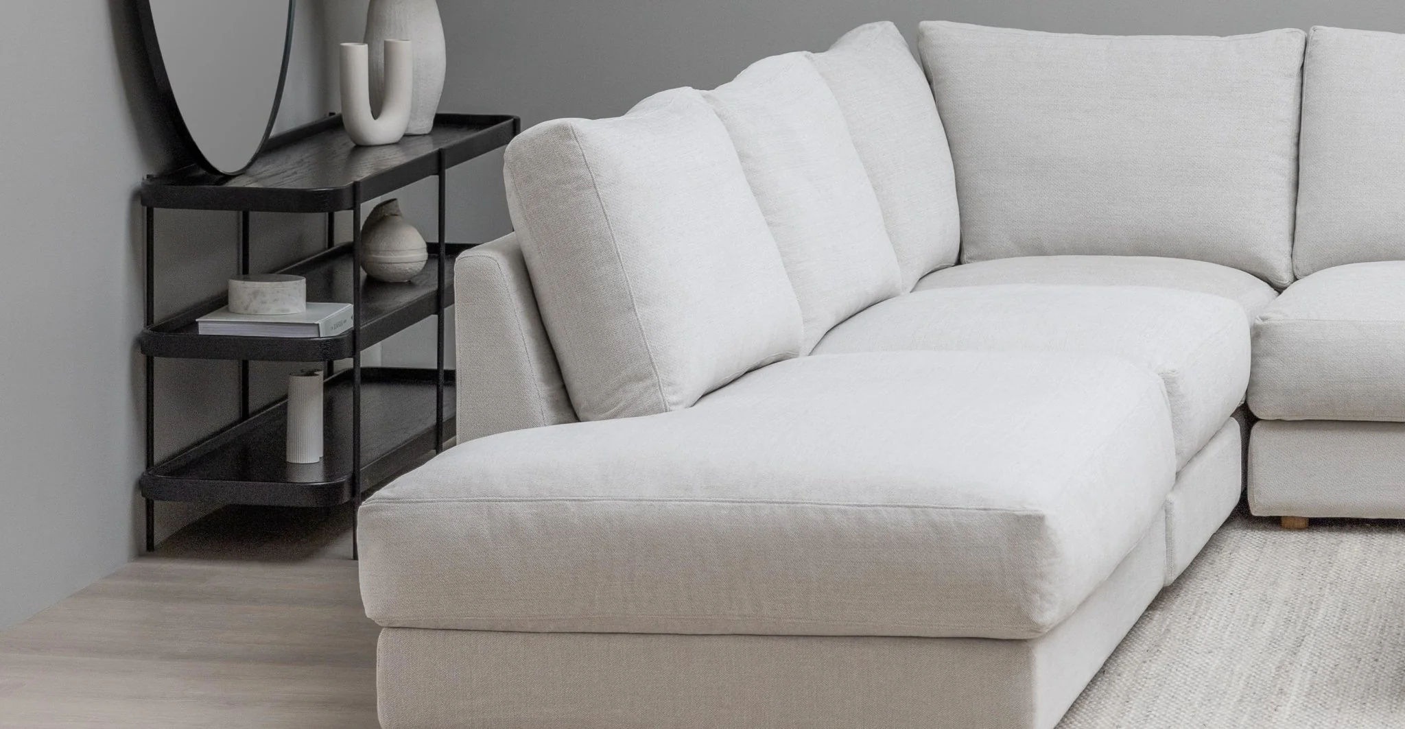 Hansen Corner Sofa - Bespoke - Alice Pearl - Image 3
