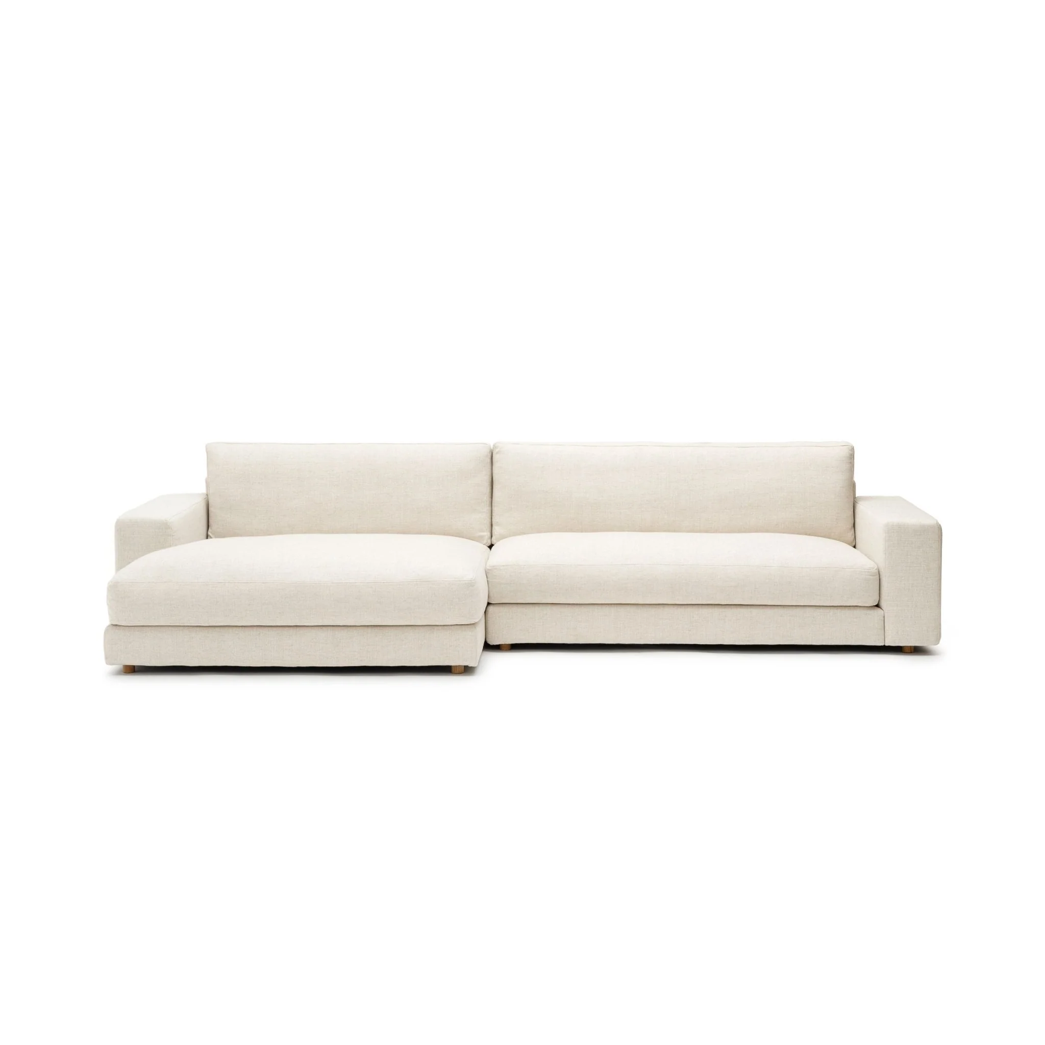 Hansen L Shaped Sofa - Oatmeal