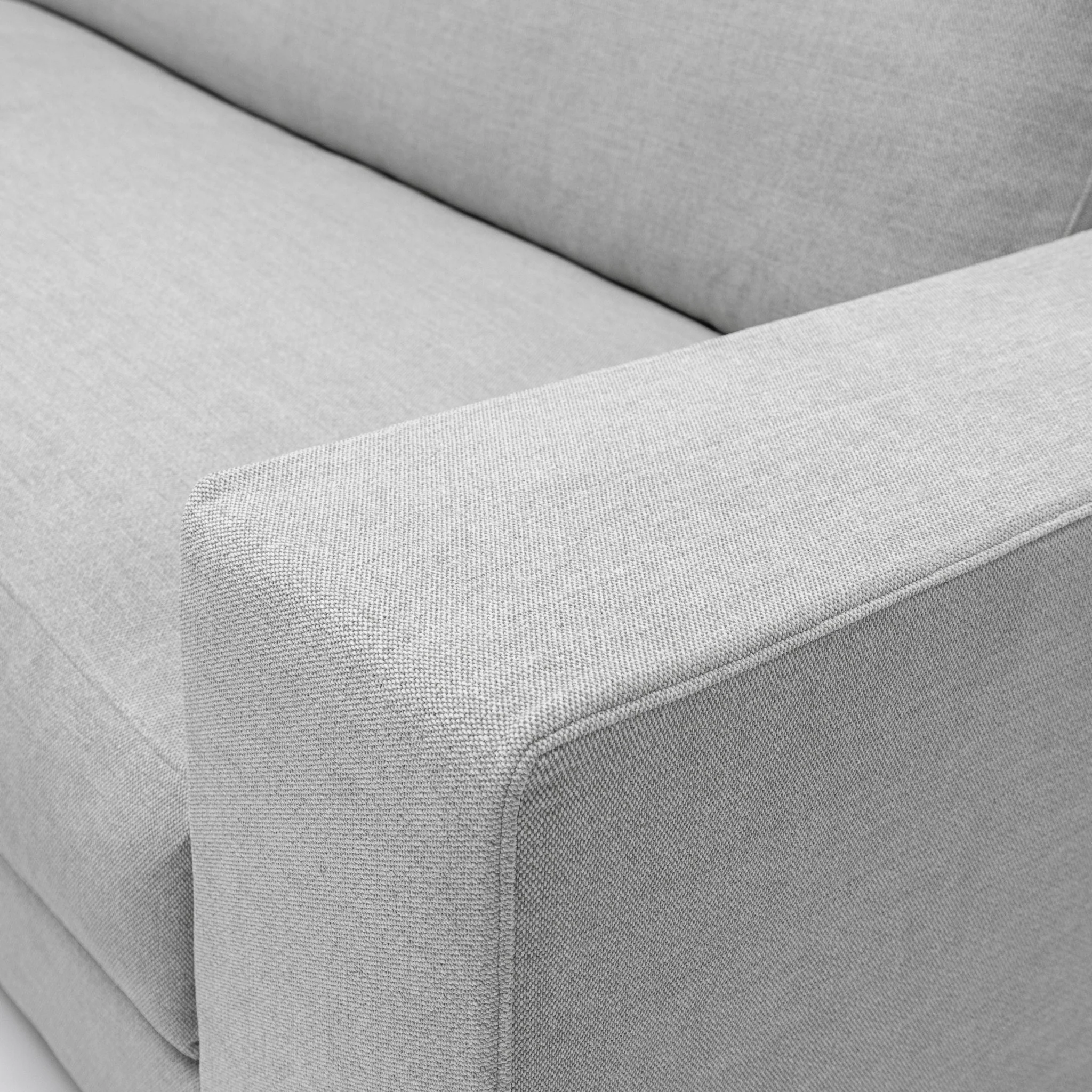 Hansen L Shaped Sofa - Alice Pearl - Image 8