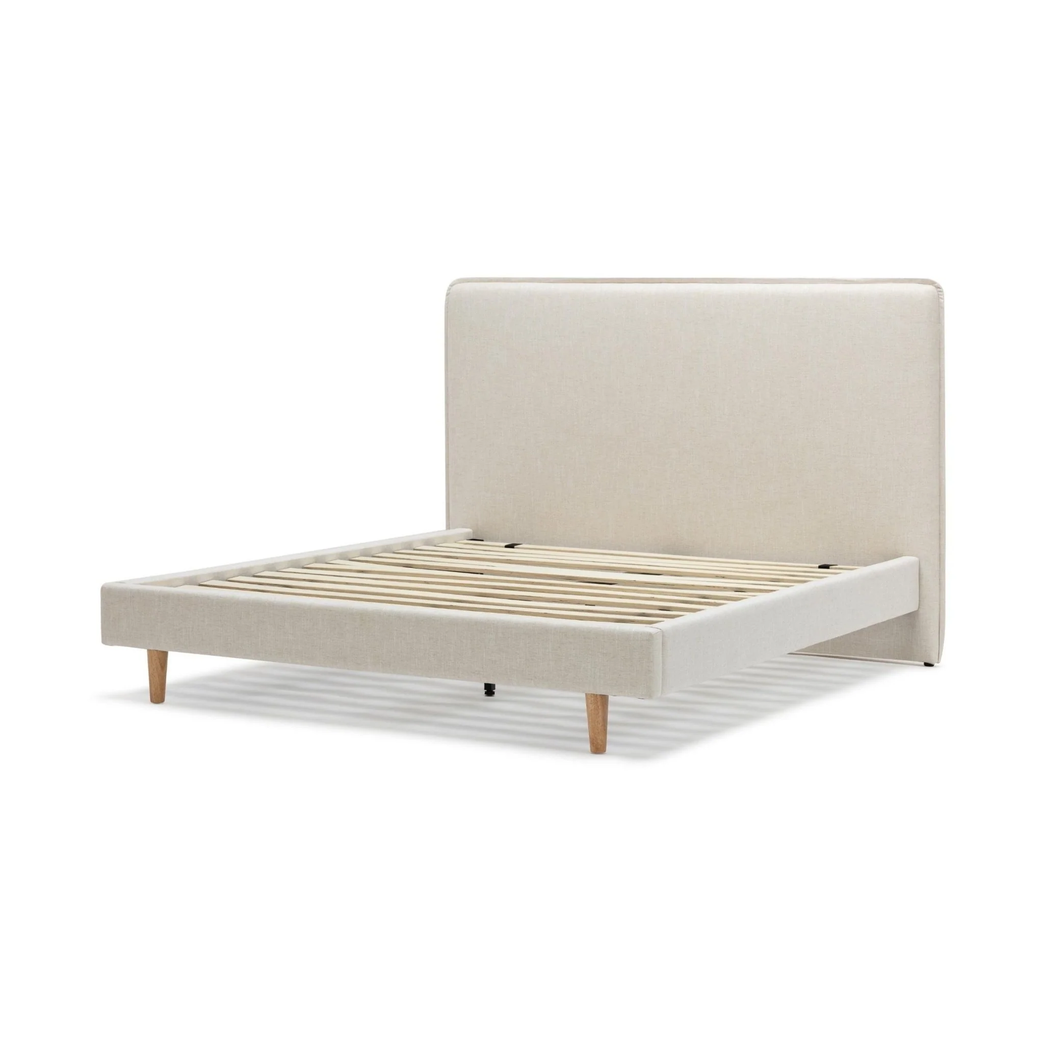 Heidi Standard Bed - Beige - Image 4