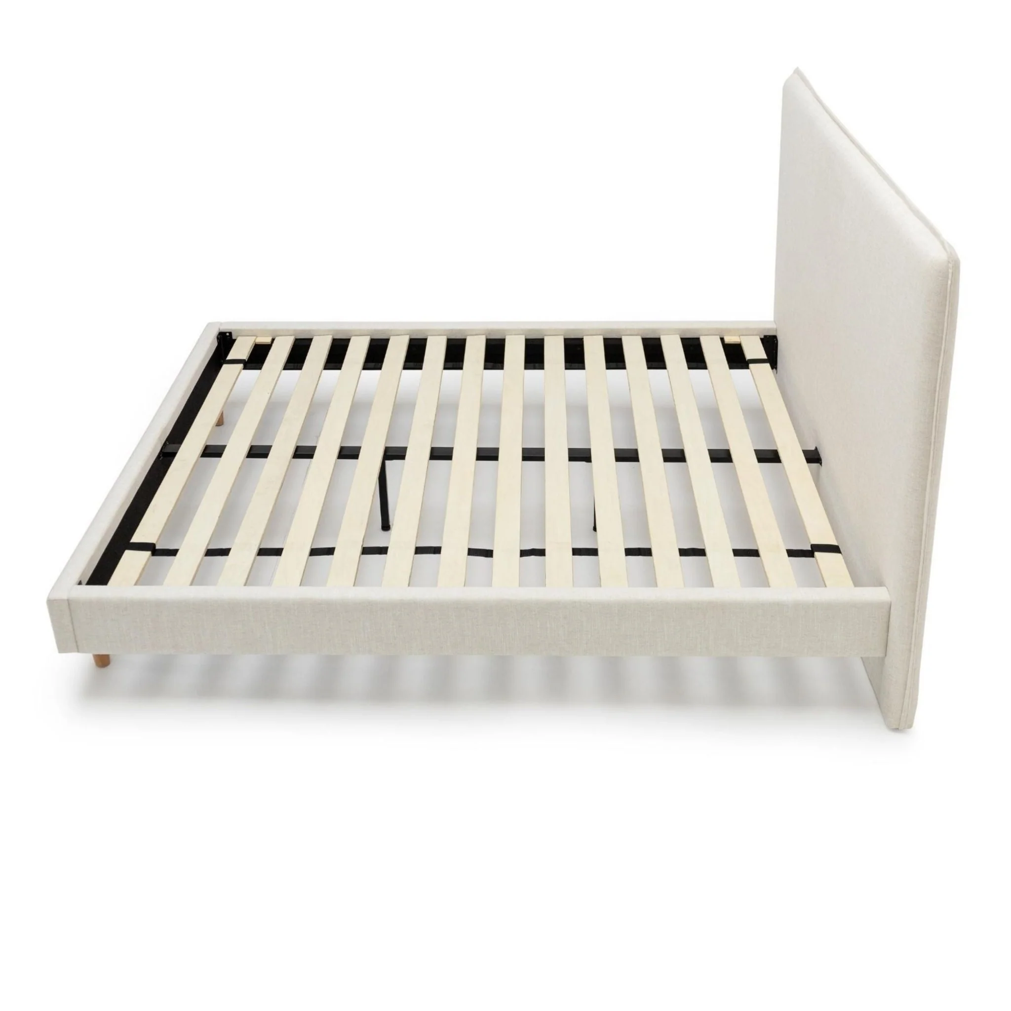 Heidi Standard Bed - Beige - Image 5