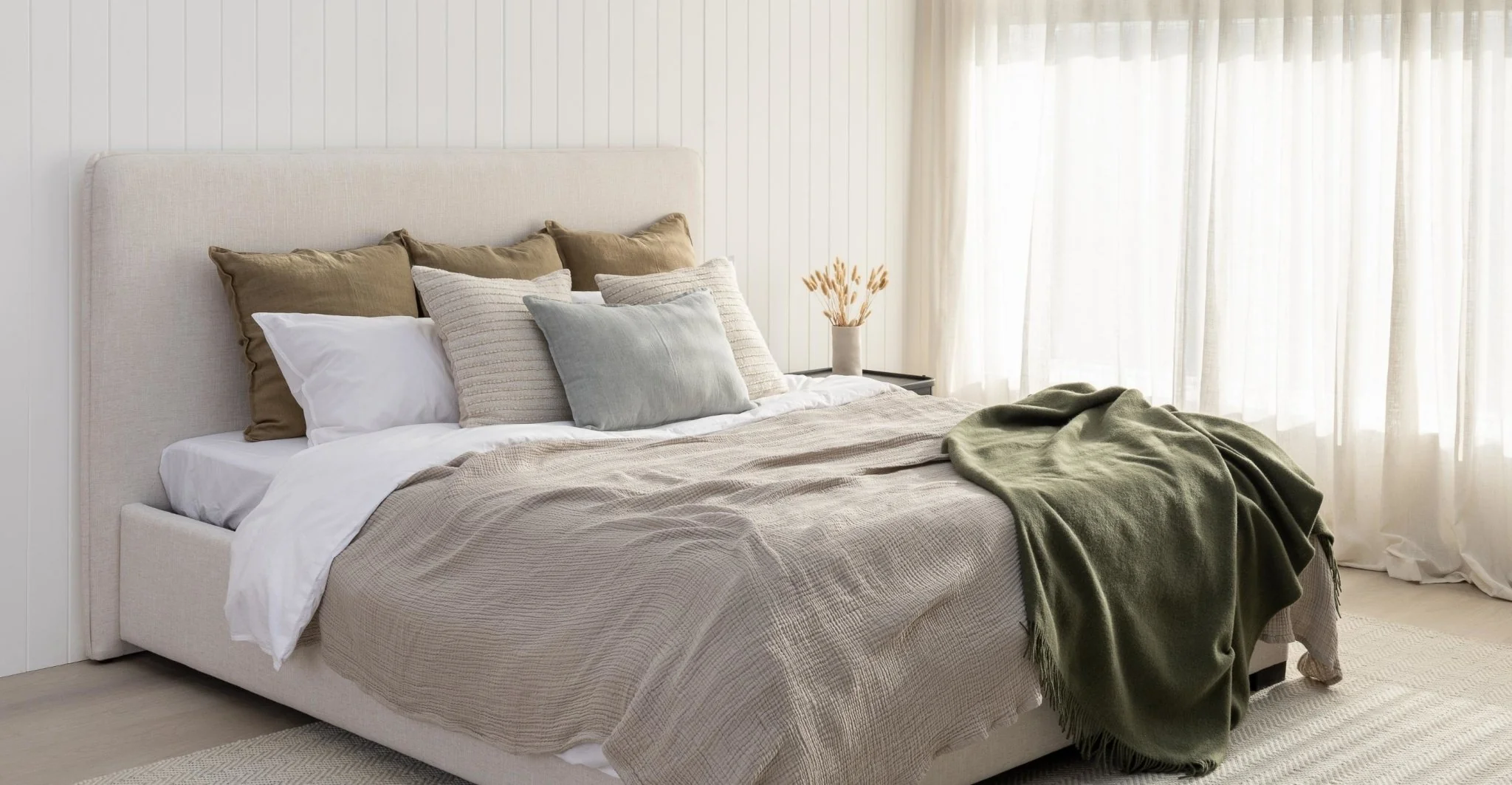 Heidi Bed With Storage - Beige - Image 2