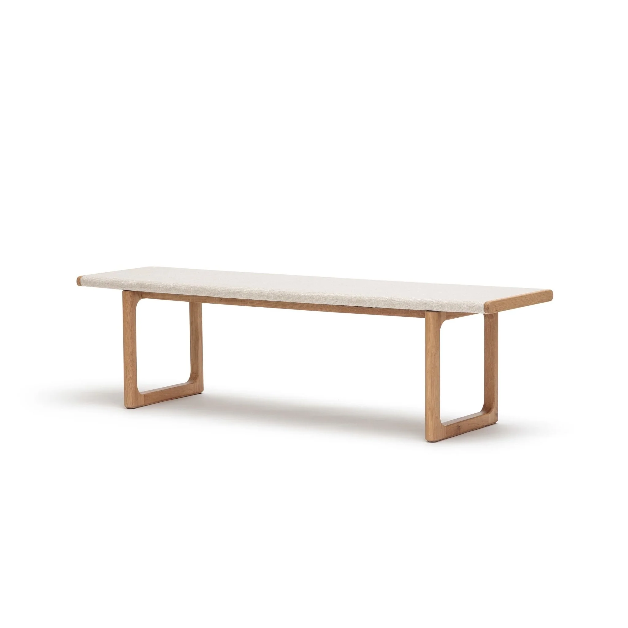 Hover Bench - Light Oak & Oatmeal - Image 12