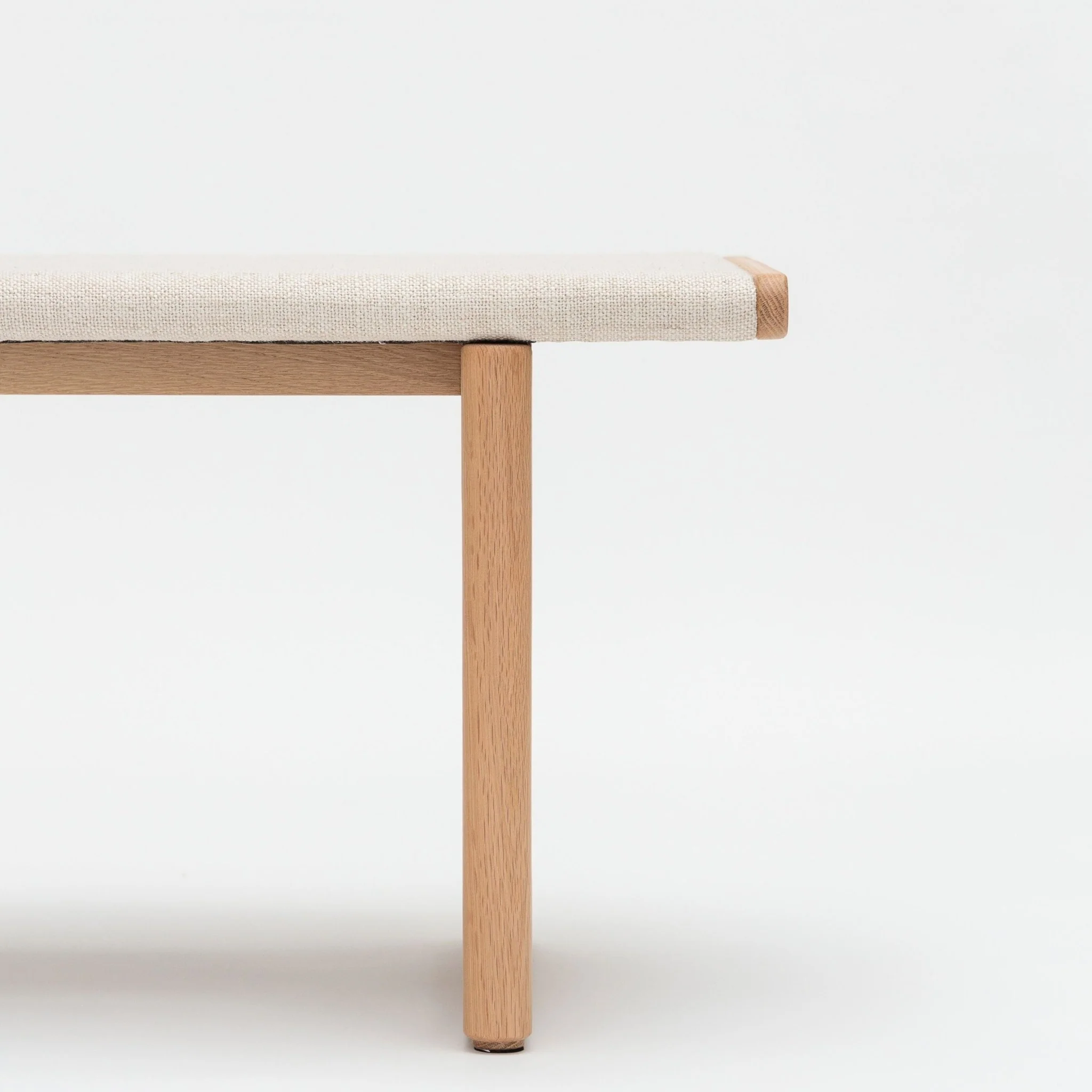 Hover Bench - Light Oak & Oatmeal - Image 4