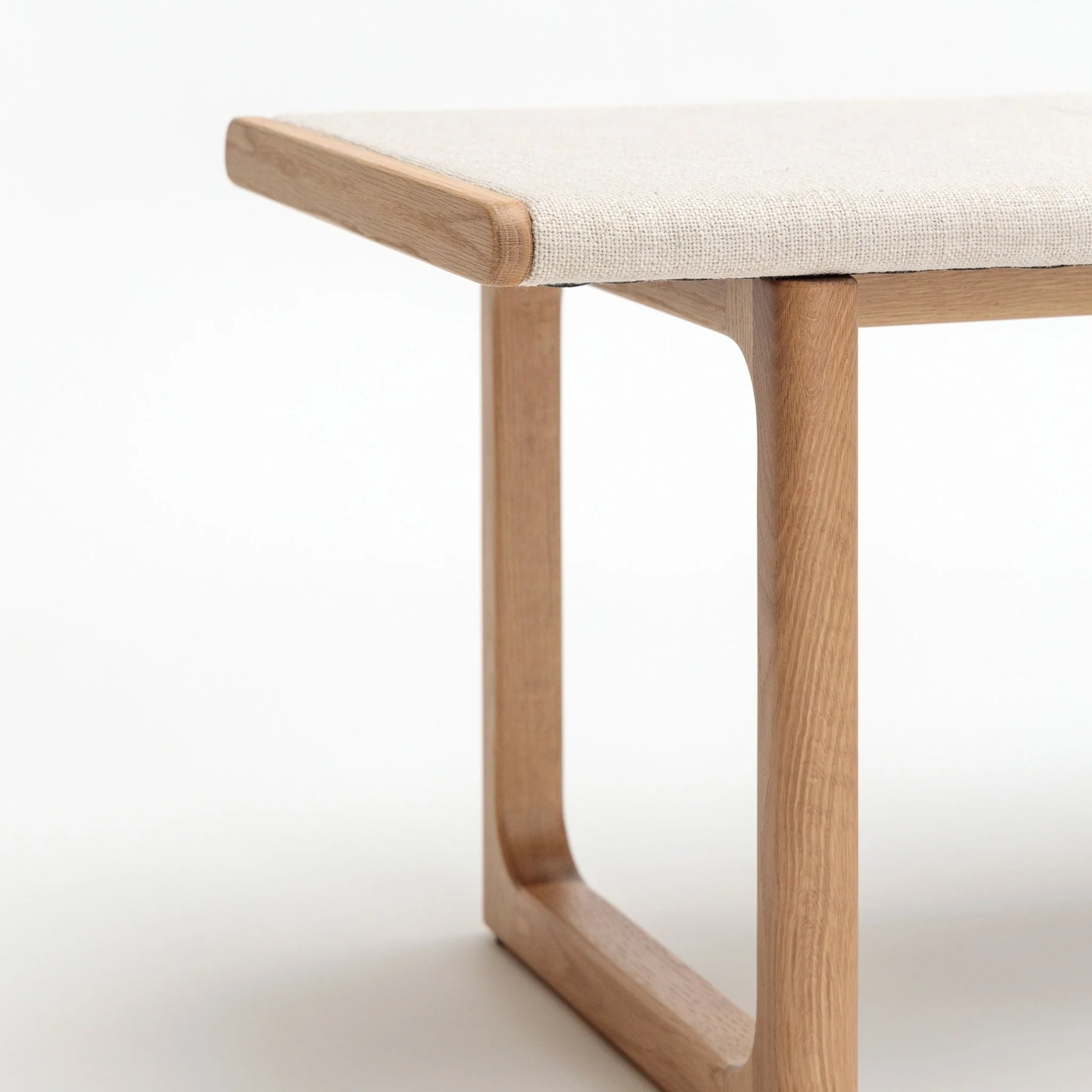 Hover Bench - Light Oak & Oatmeal - Image 6