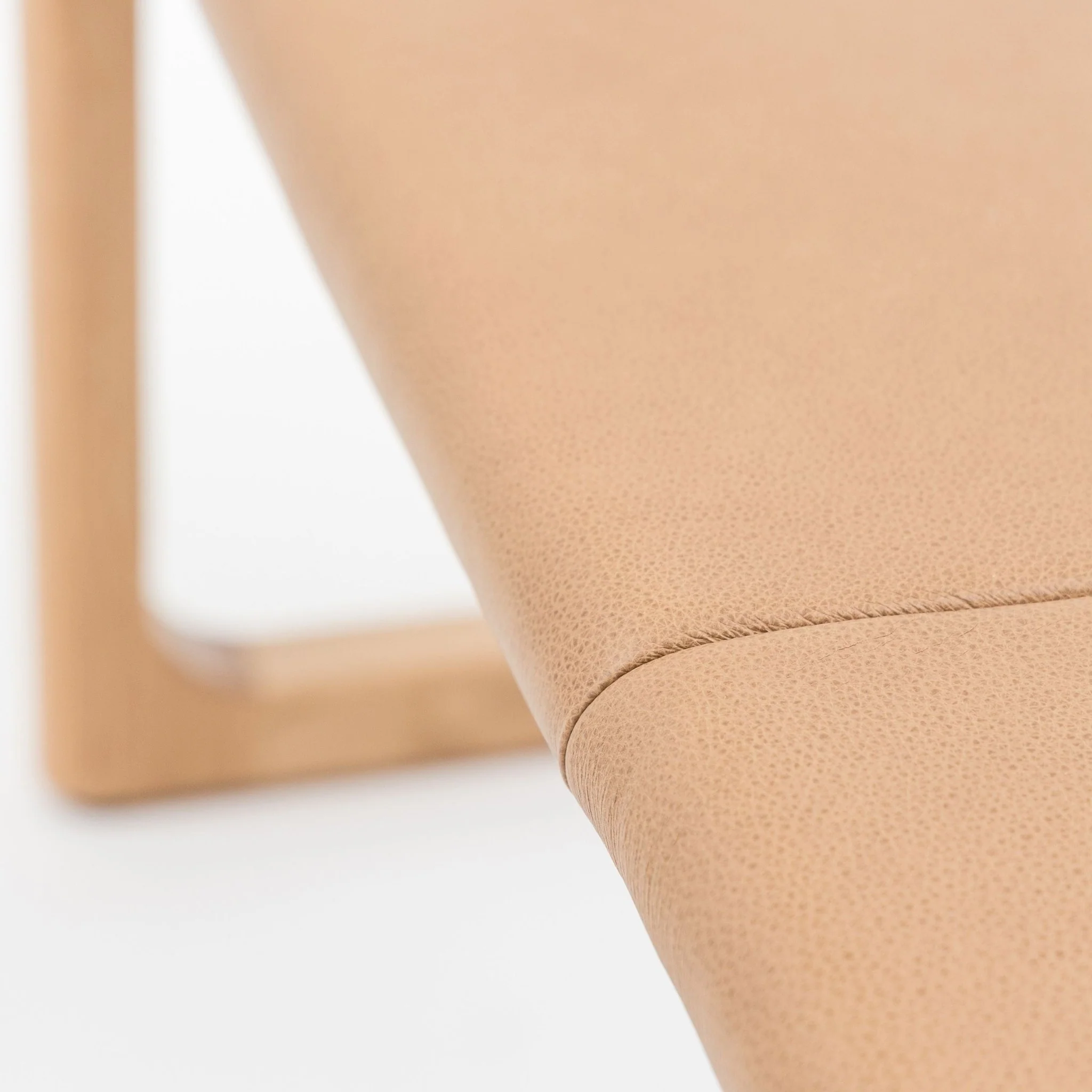 Hover Bench - Light Oak & Pecan Leather - Image 6